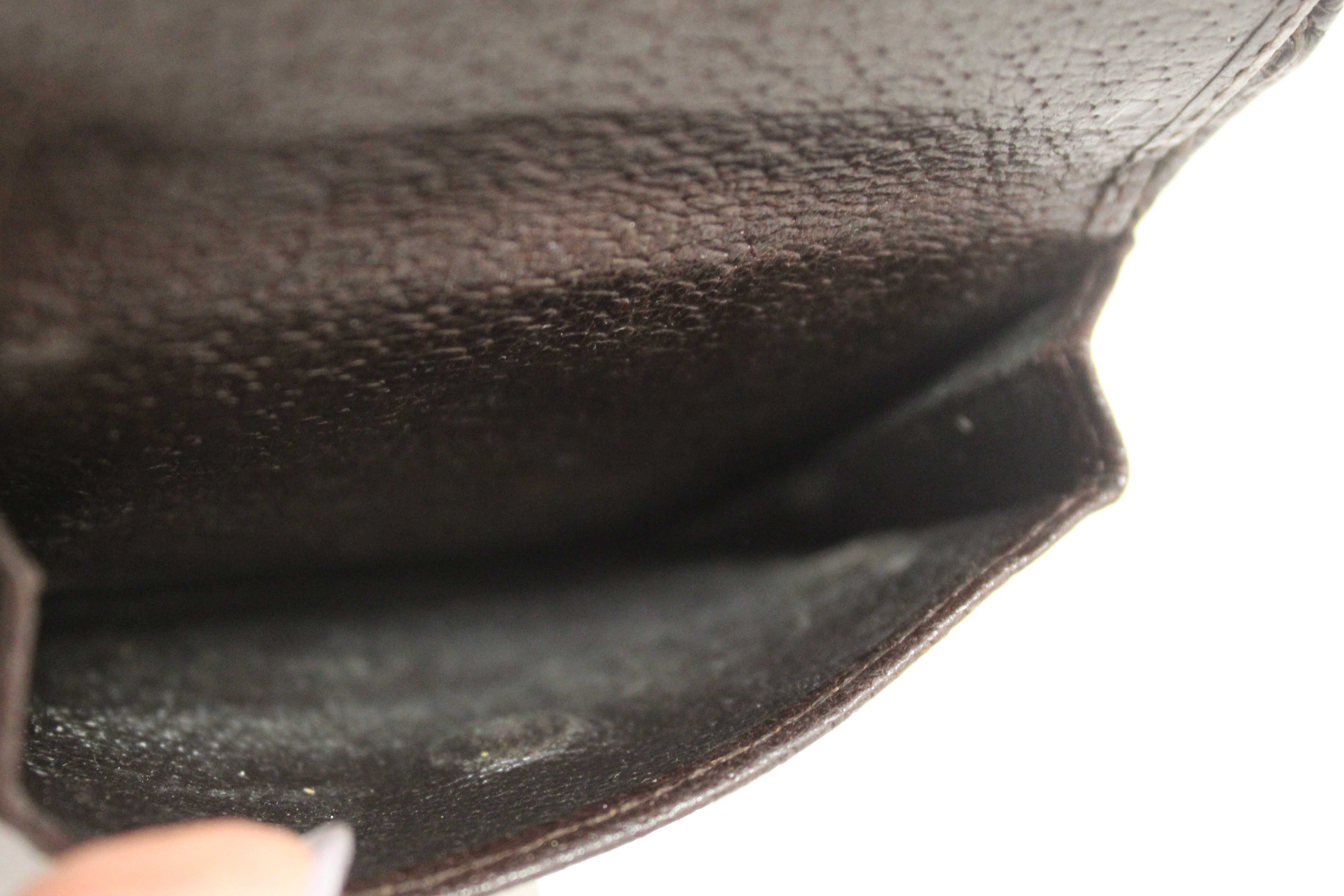 Authentic Gucci Brown GG Signature Men's Wallet 04862