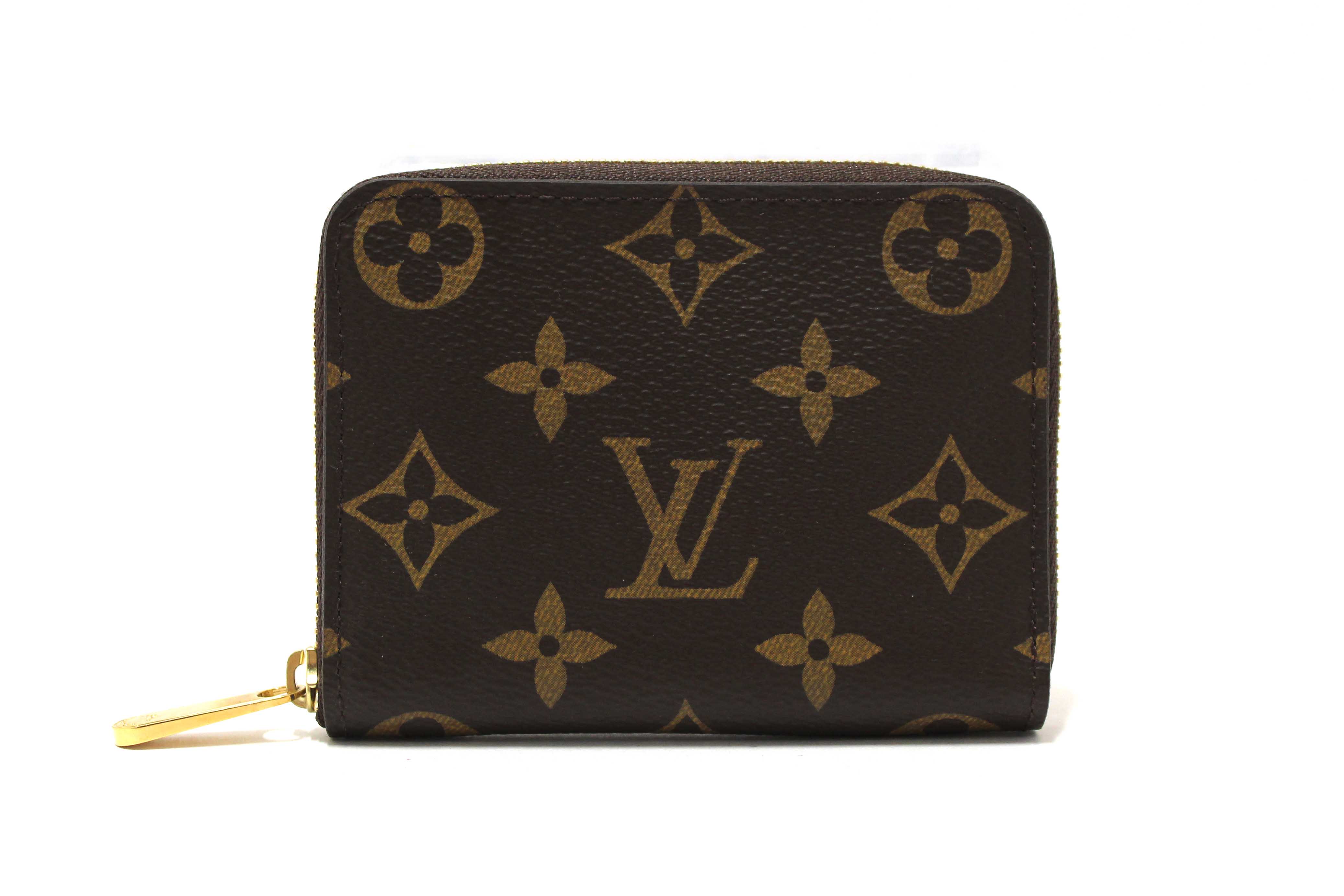 Authentic NEW Louis Vuitton Classic Monogram Zippy Coin Purse Wallet