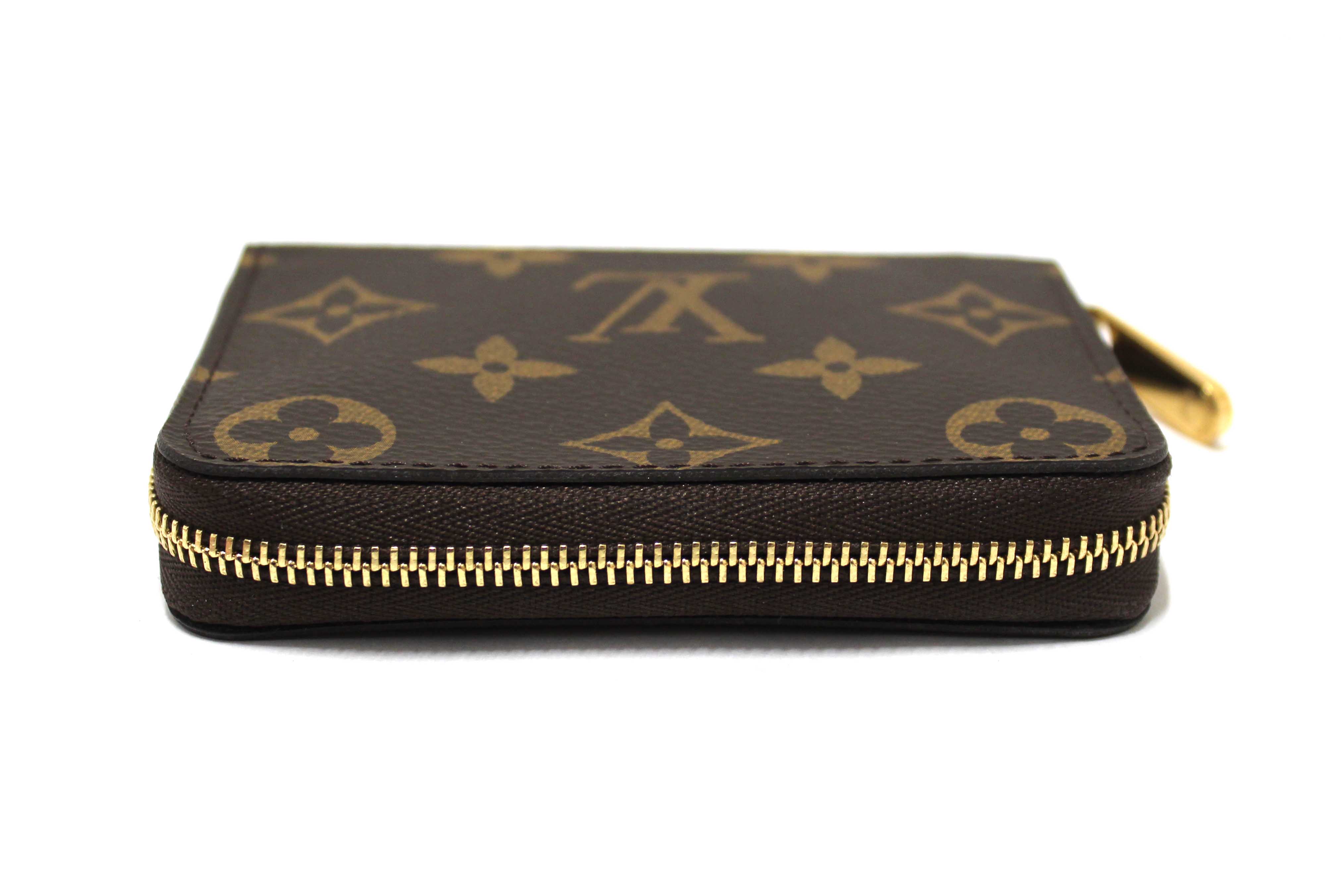 Authentic NEW Louis Vuitton Classic Monogram Zippy Coin Purse Wallet