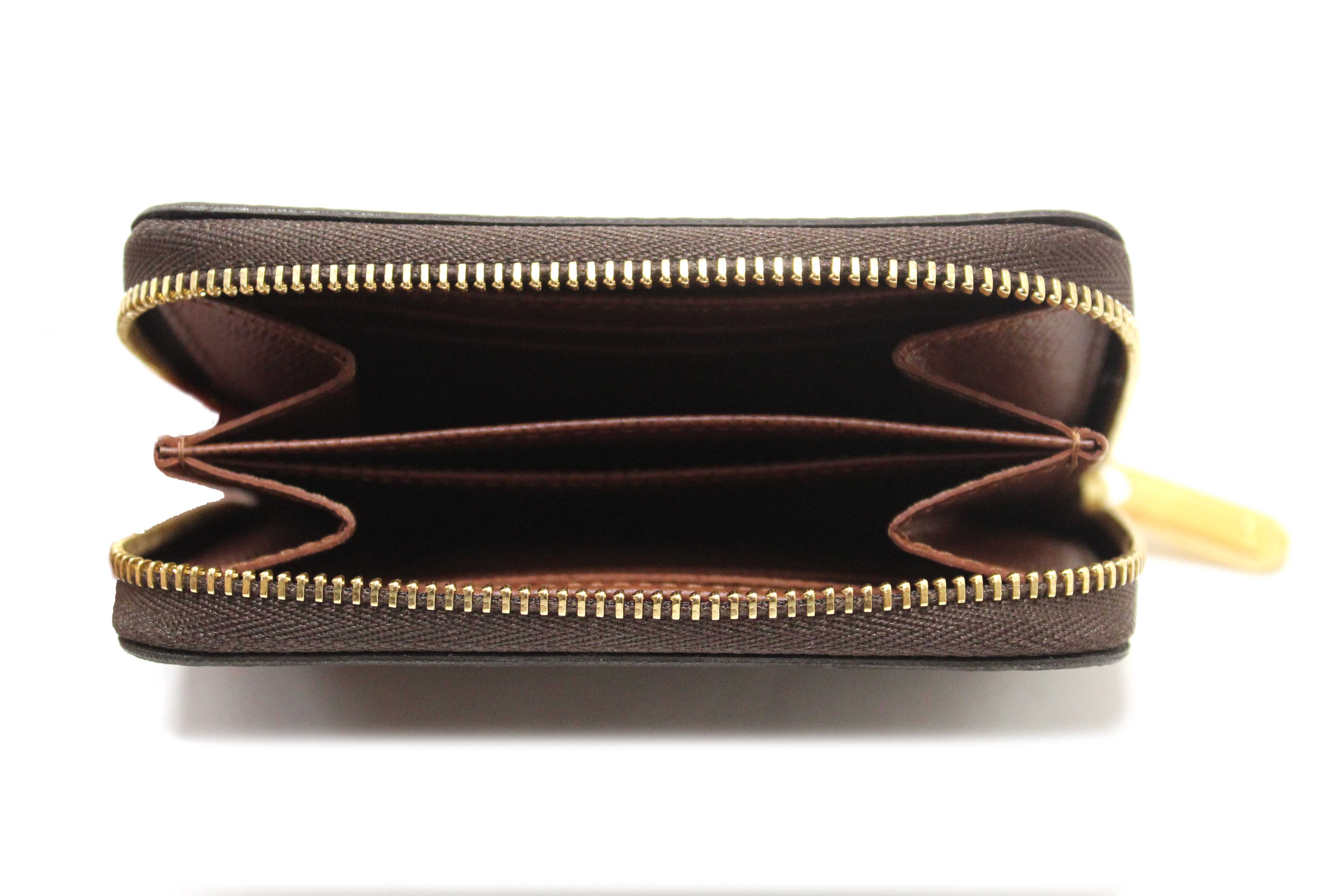Authentic NEW Louis Vuitton Classic Monogram Zippy Coin Purse Wallet