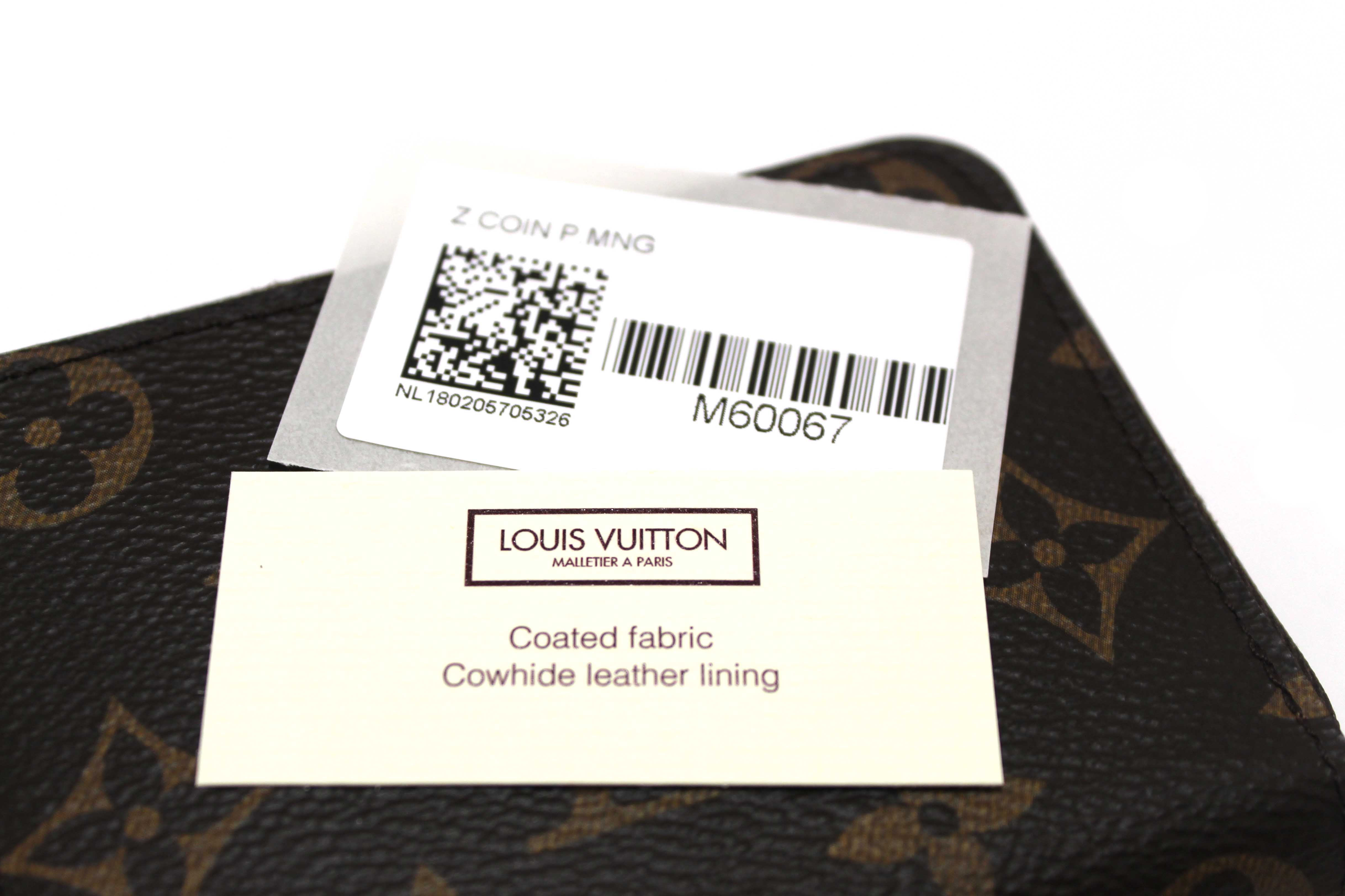 Authentic NEW Louis Vuitton Classic Monogram Zippy Coin Purse Wallet