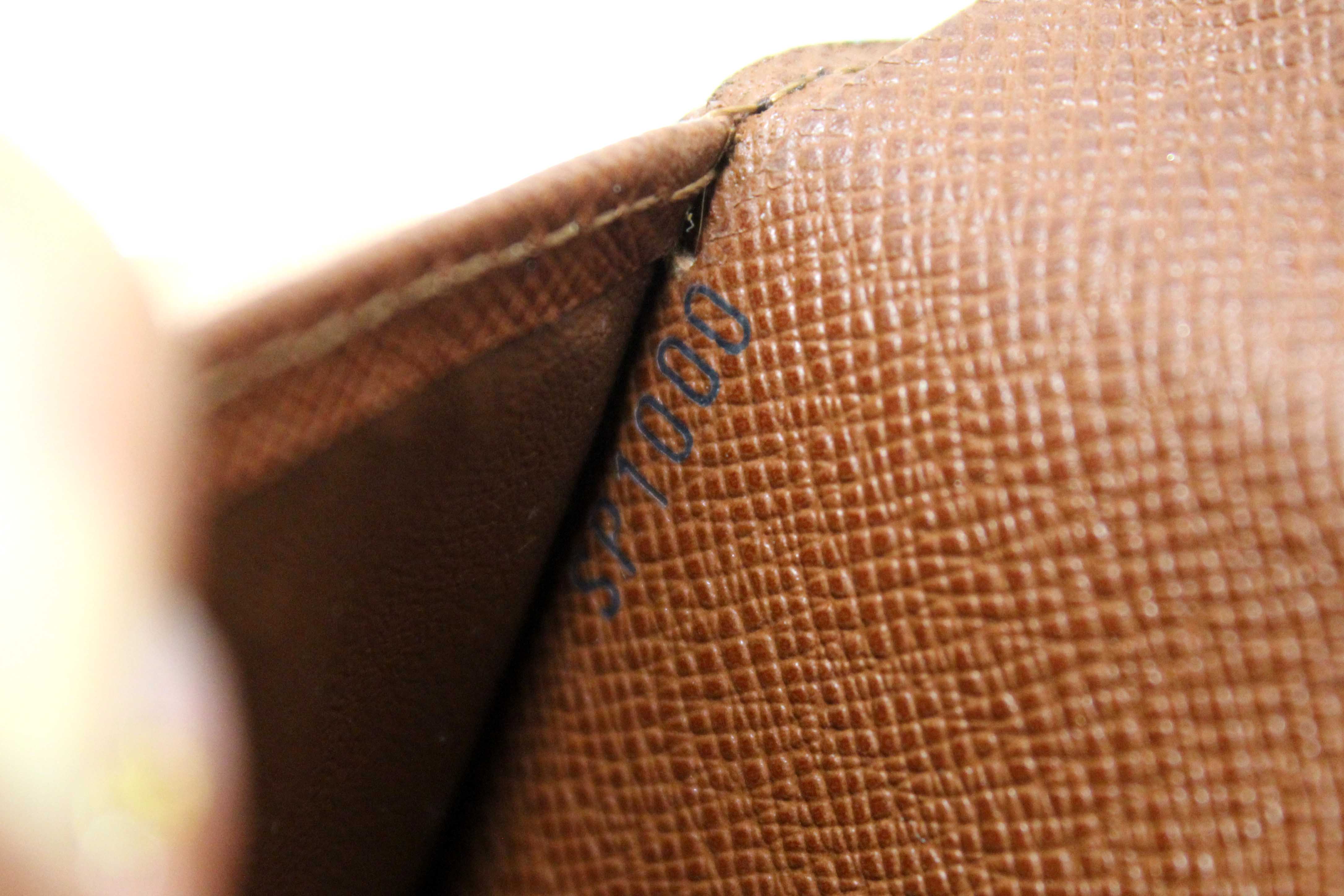 Authentic Louis Vuitton Classic Monogram Tresor Porte Etui Papiers Tri-Fold Wallet