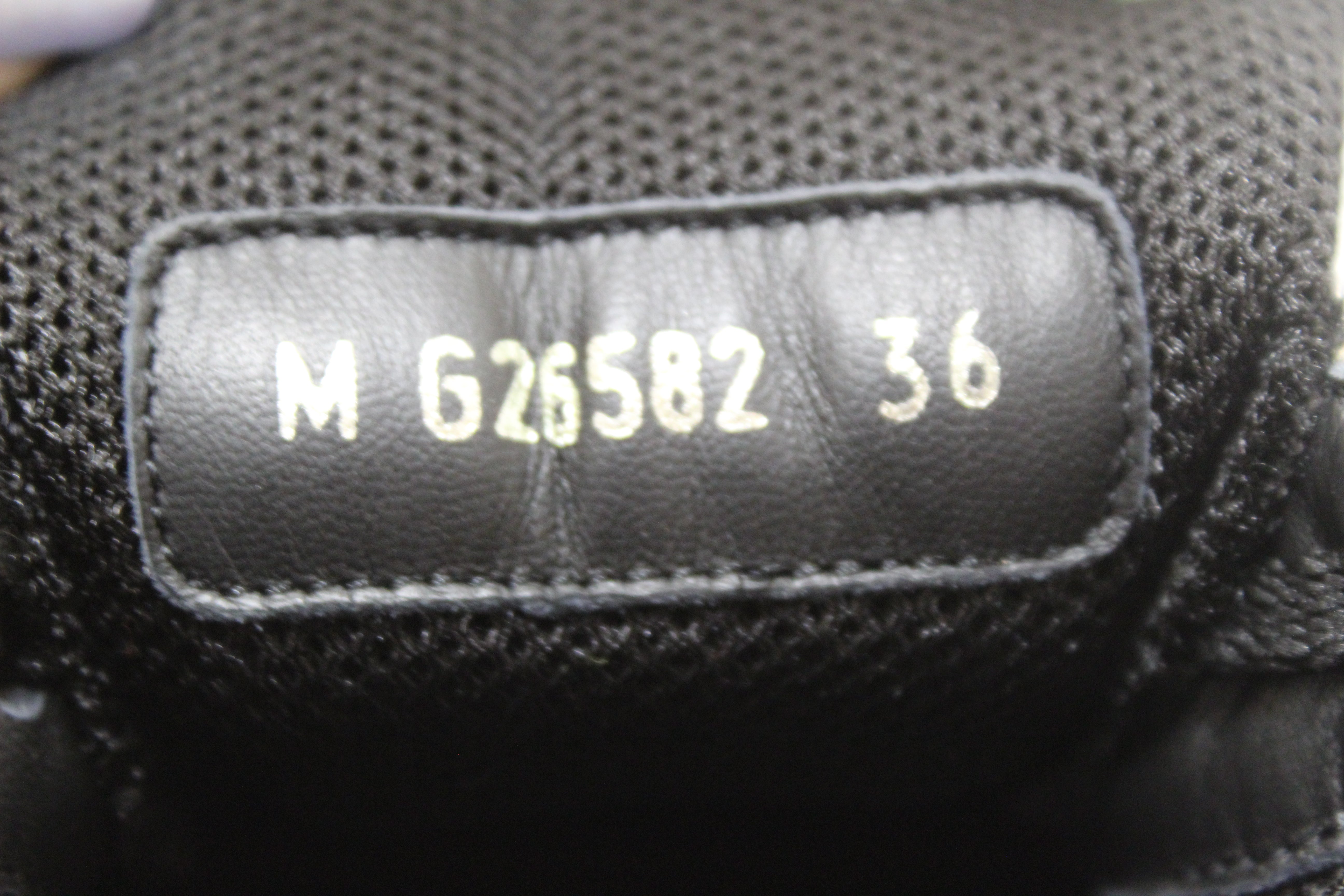 Authentic Chanel Black Suede Leather Calfskin CC Sneakers Size 36
