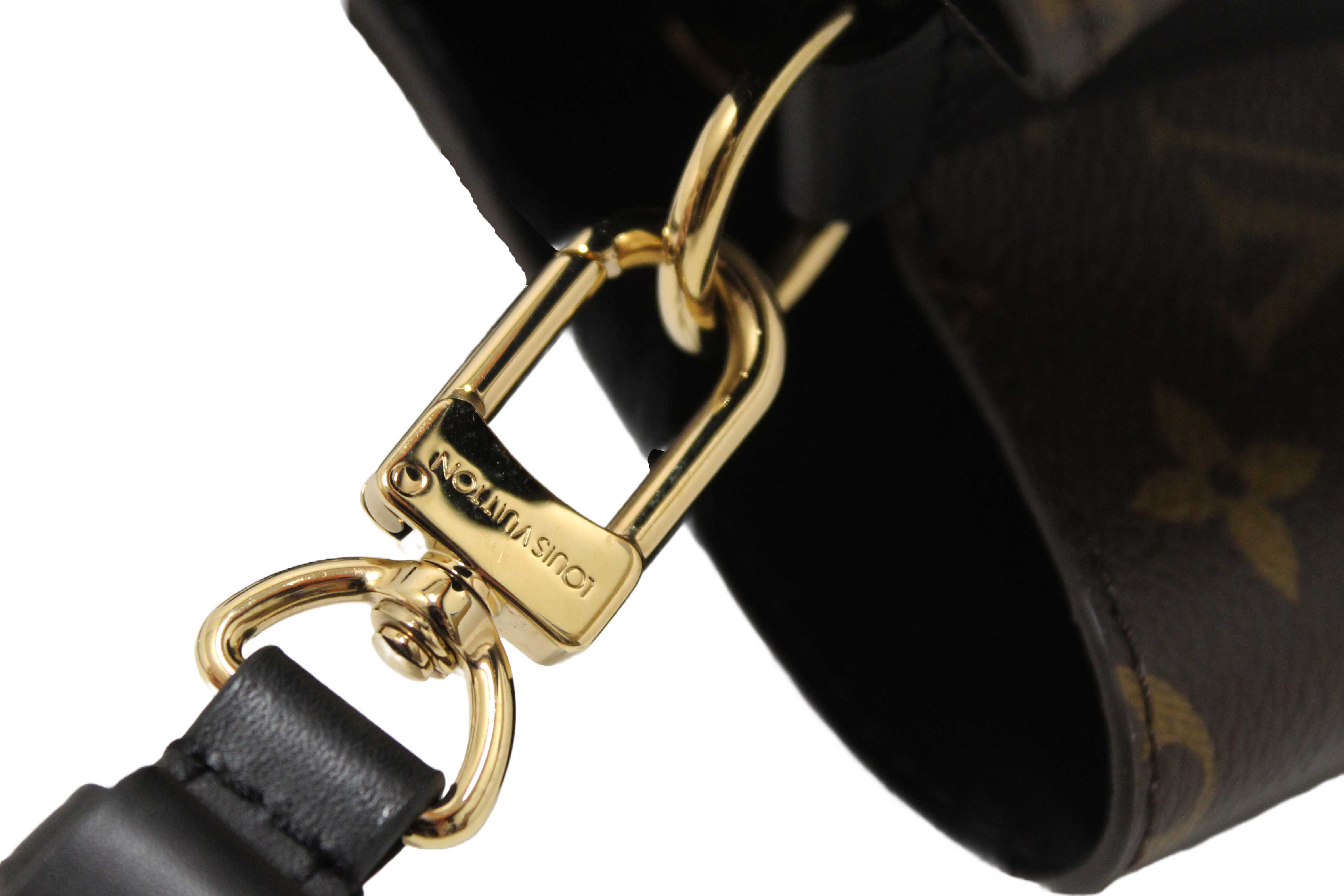 Authentic Louis Vuitton Classic Monogram Black NeoNoe Shoulder Bag