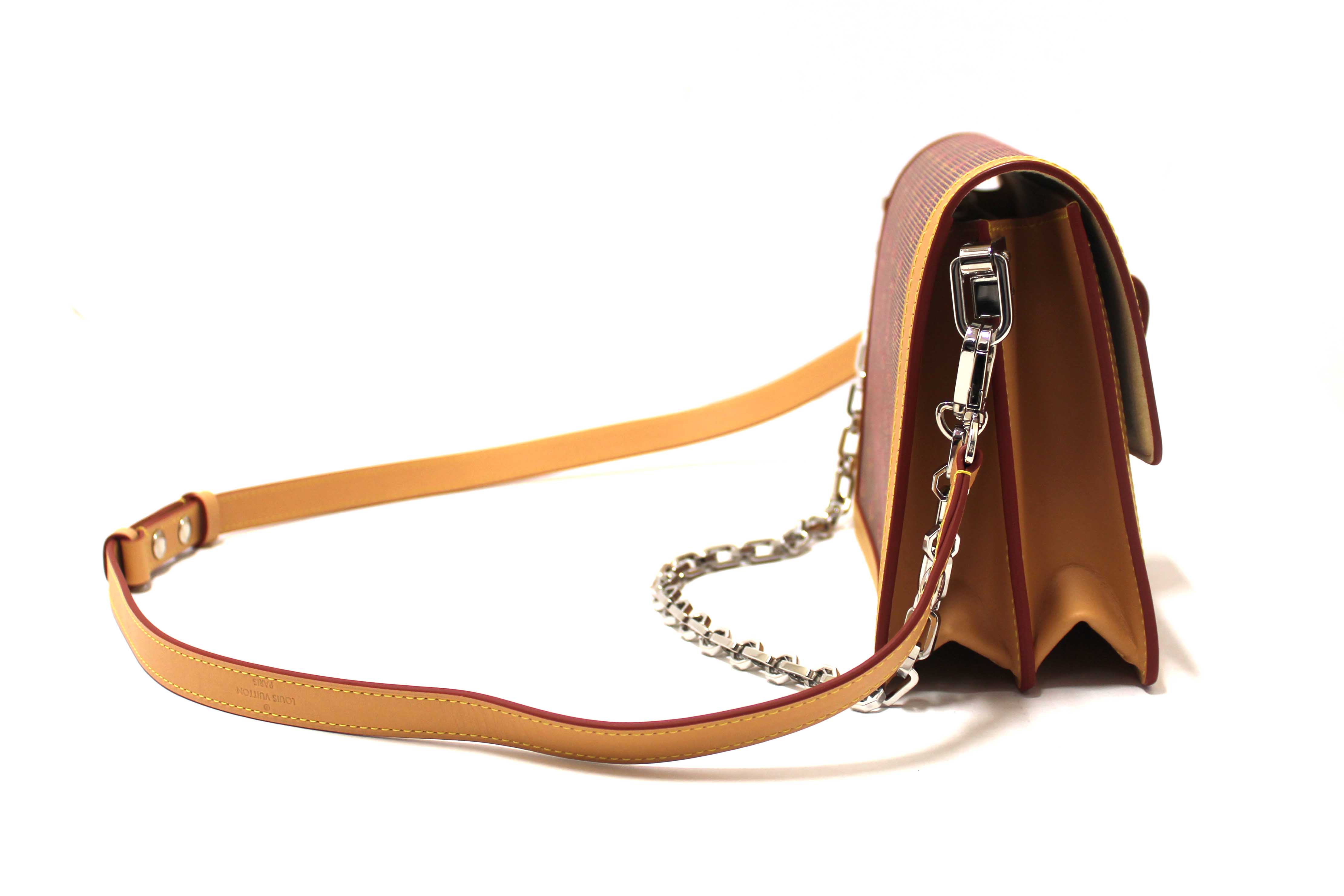 Authentic Louis Vuitton Limited Edition Damier Pop Dauphine MM Shoulder Bag