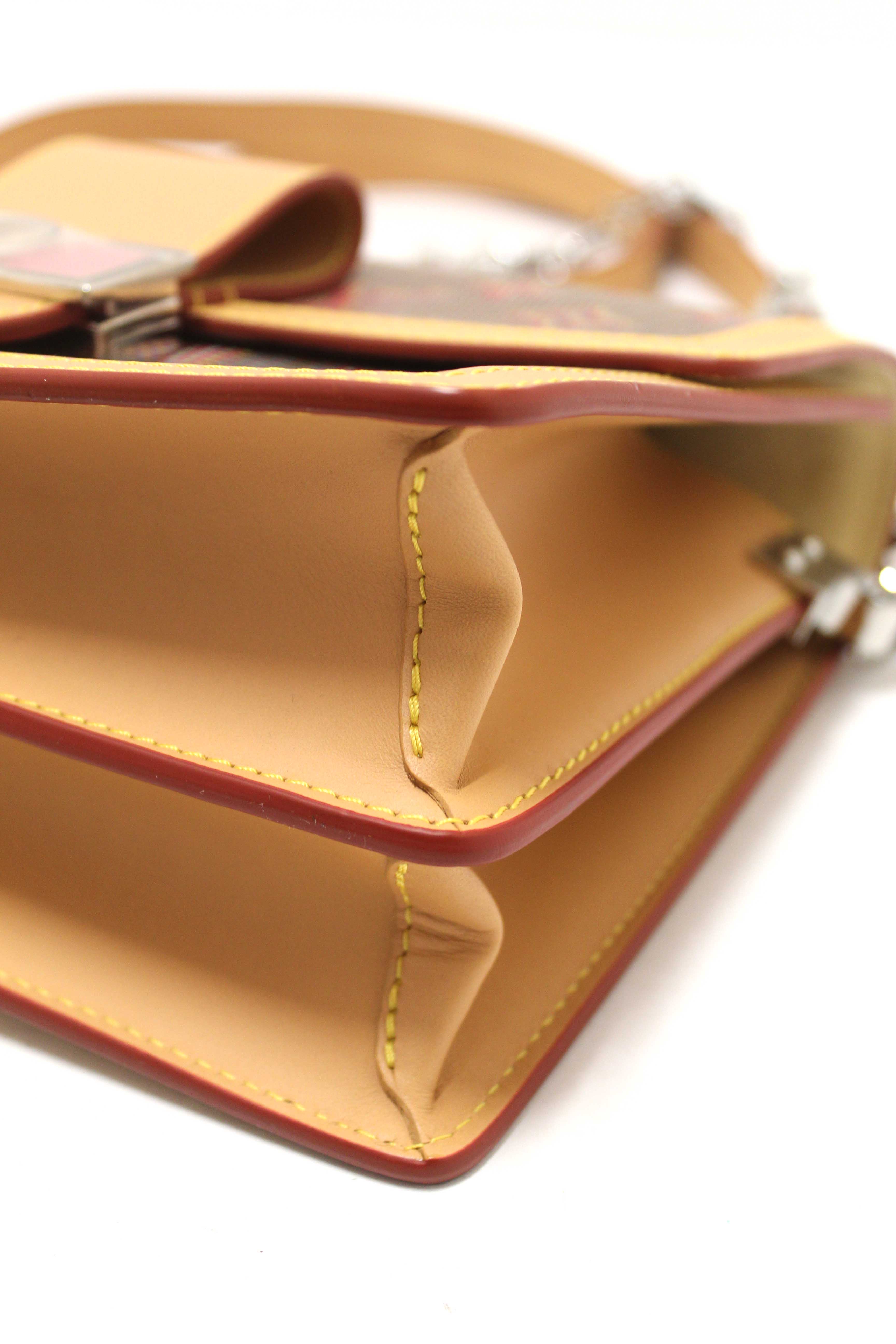 Authentic Louis Vuitton Limited Edition Damier Pop Dauphine MM Shoulder Bag