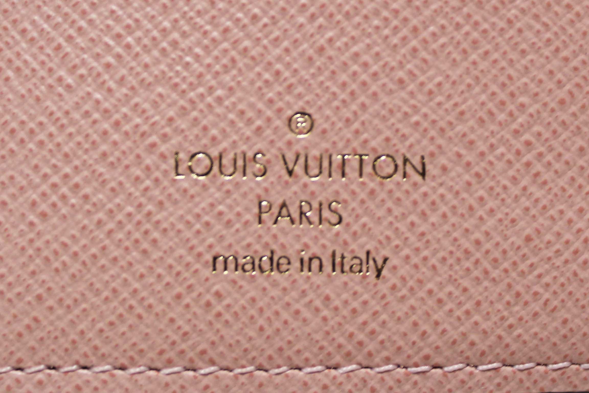 Authentic Louis Vuitton Classic Monogram Rose Ballerine Pink Victorine Wallet