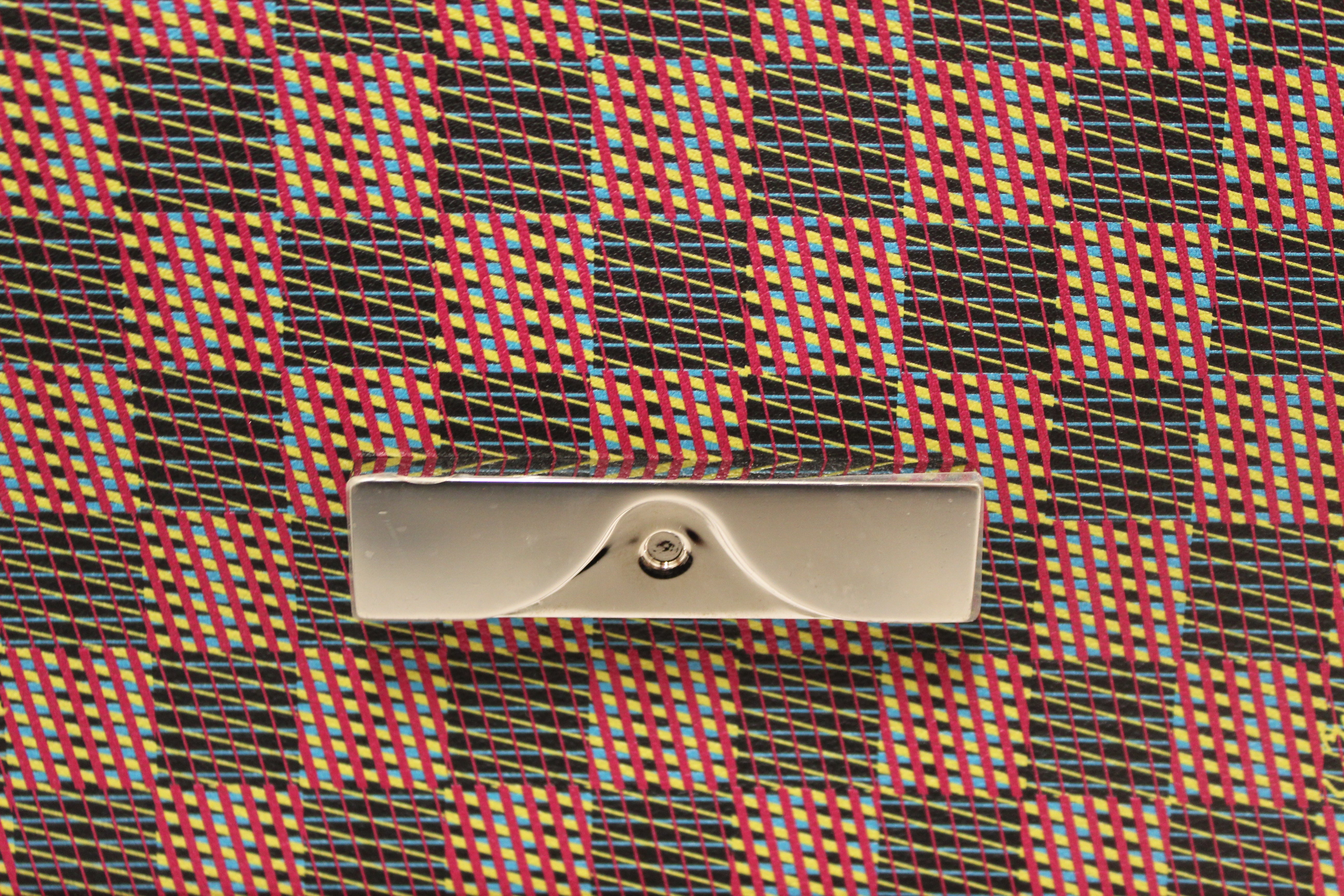 Authentic Louis Vuitton Limited Edition Damier Pop Dauphine MM Shoulder Bag