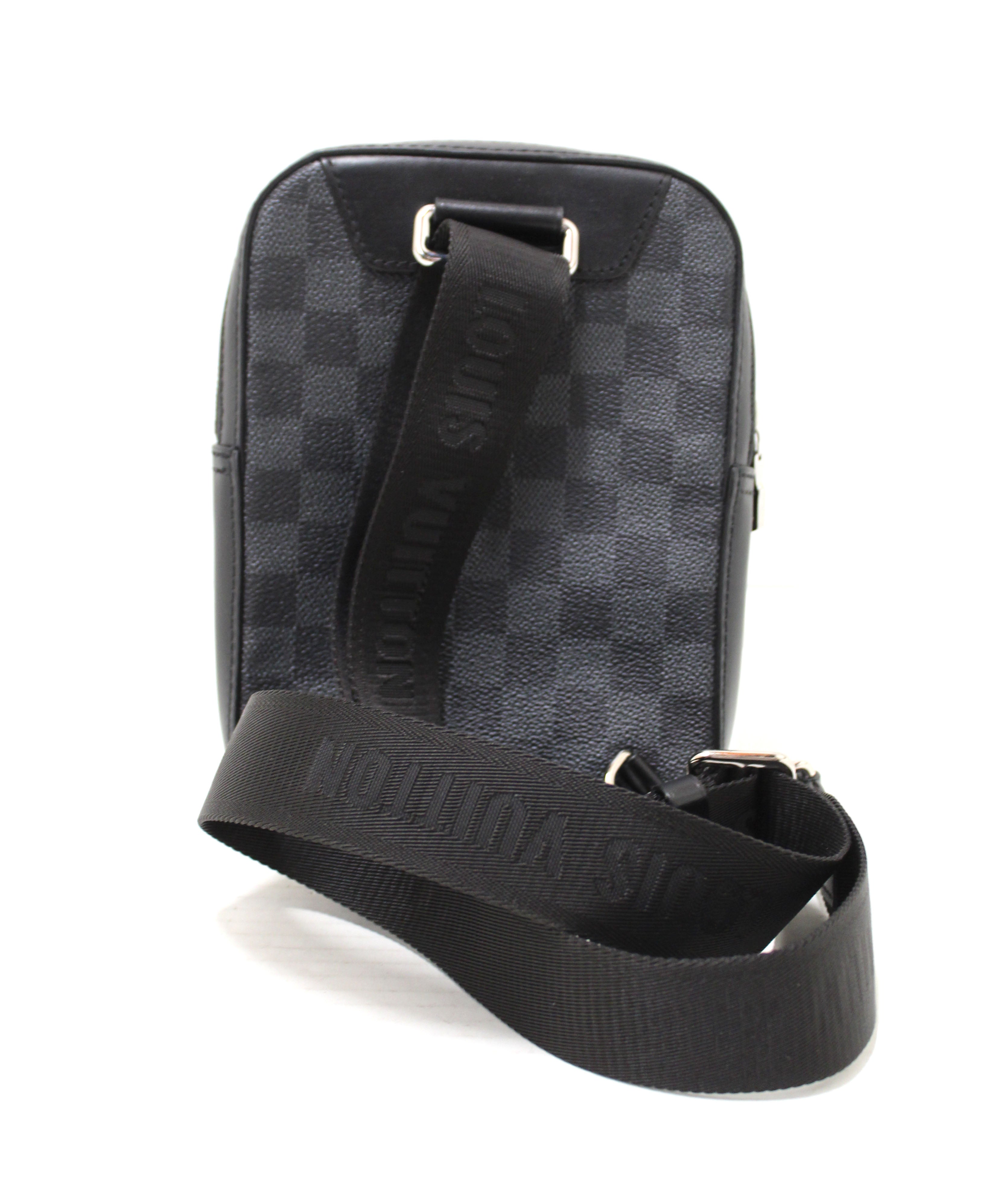 lv black sling bag