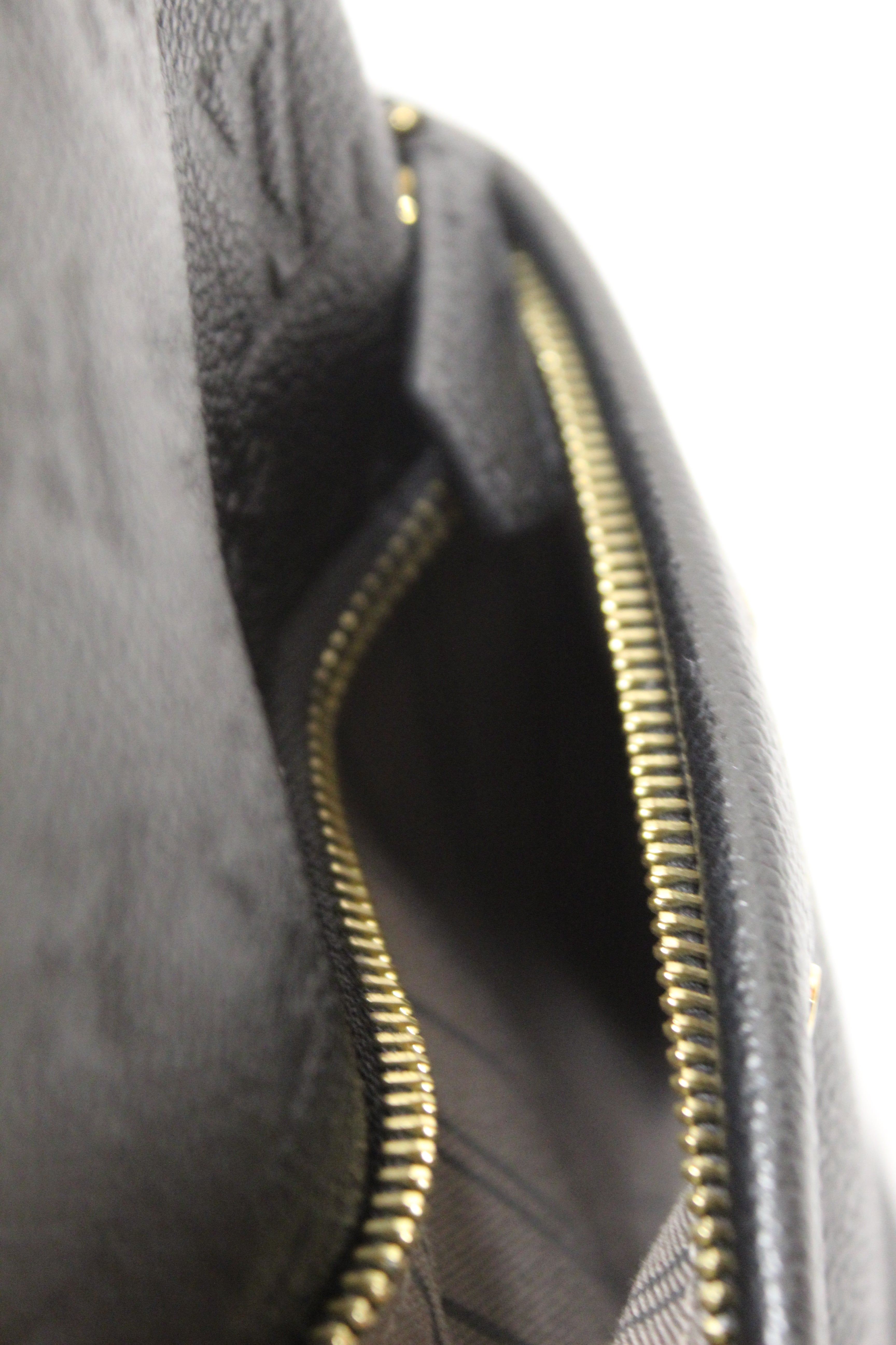 Authentic Louis Vuitton Black Empreinte Monogram Leather Sorbonne Backpack