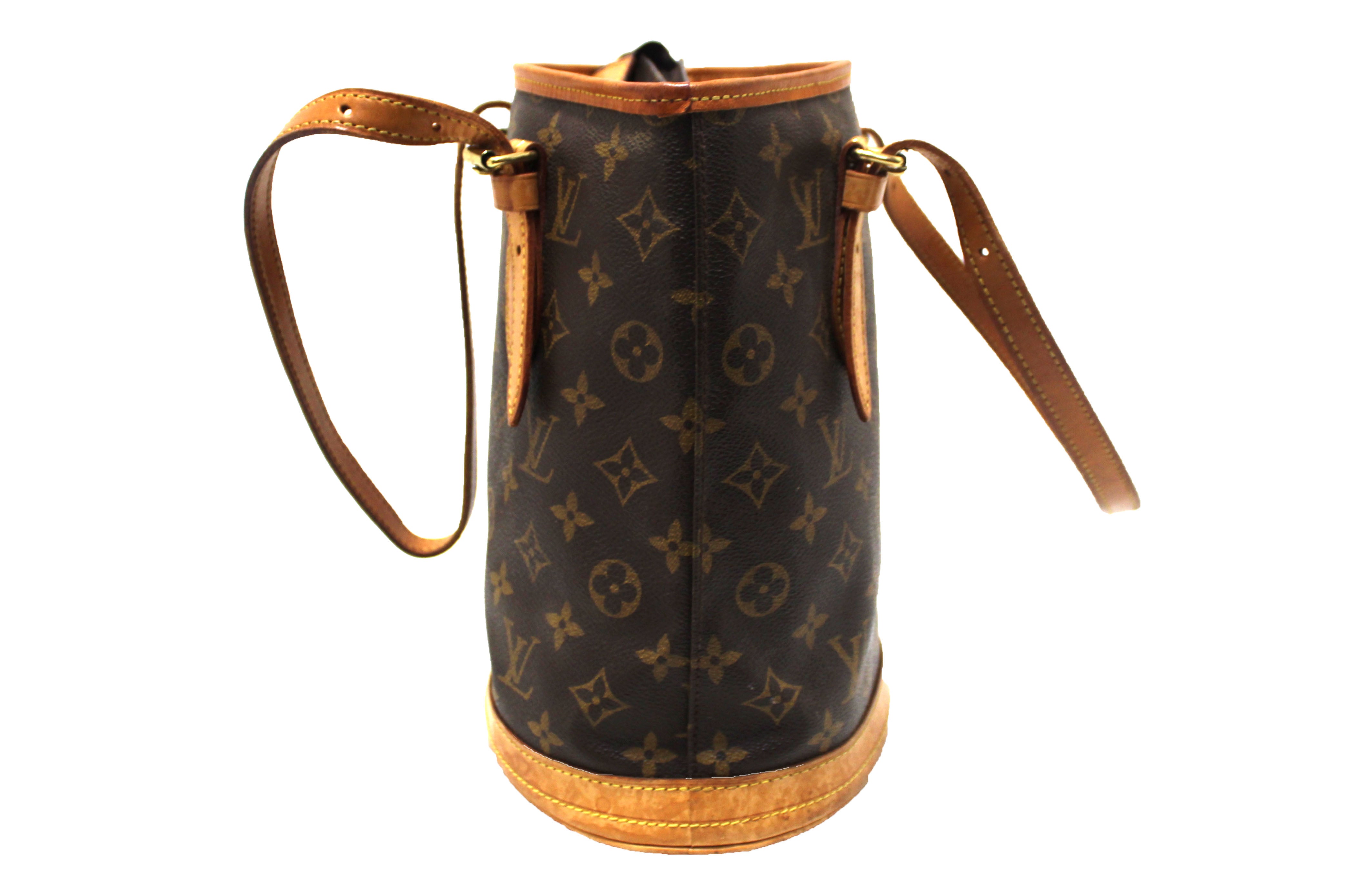 Authentic Louis Vuitton Vintage Bucket Bag PM Monogram 