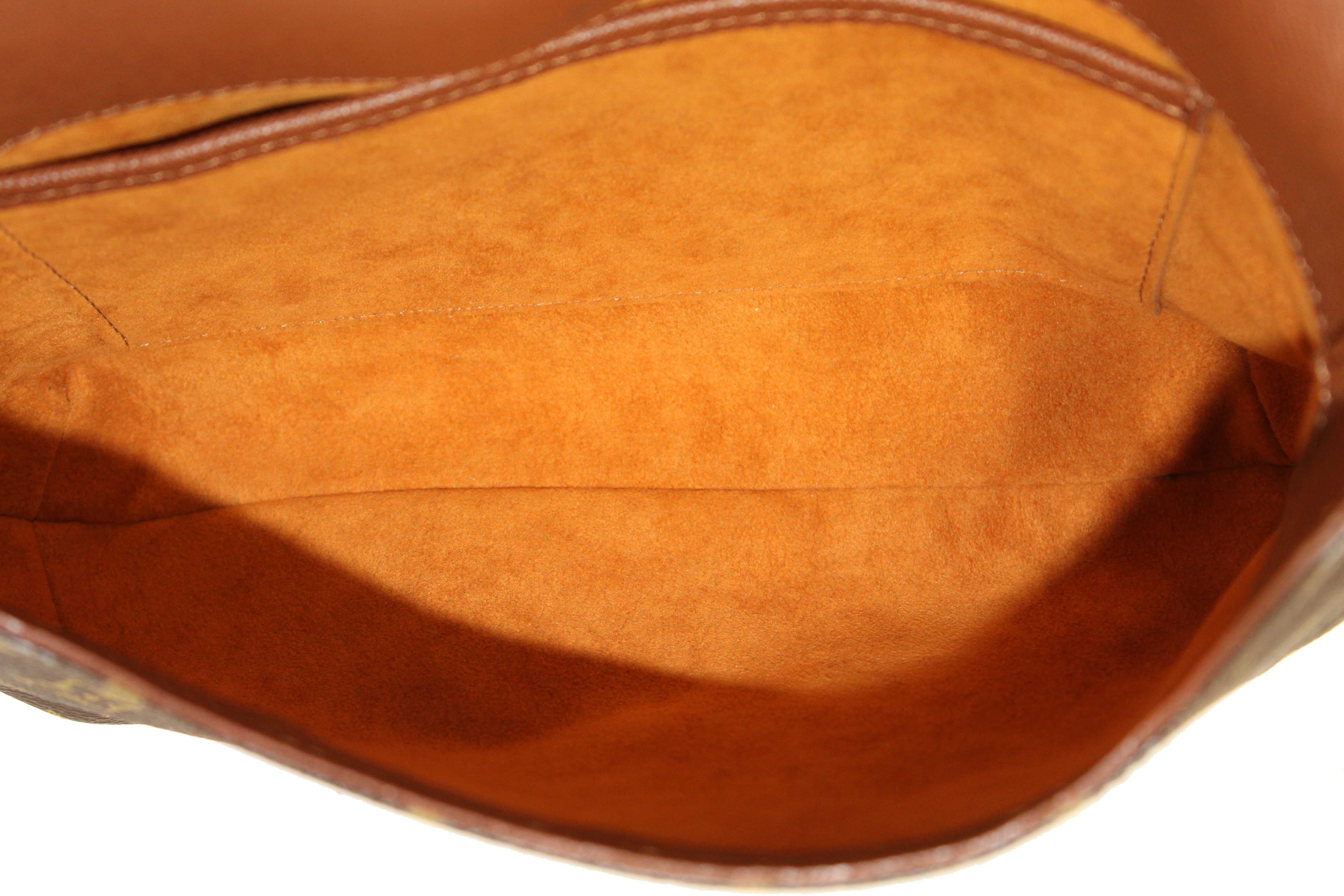 Authentic Louis Vuitton Classic Monogram Musette Tango Shoulder Bag