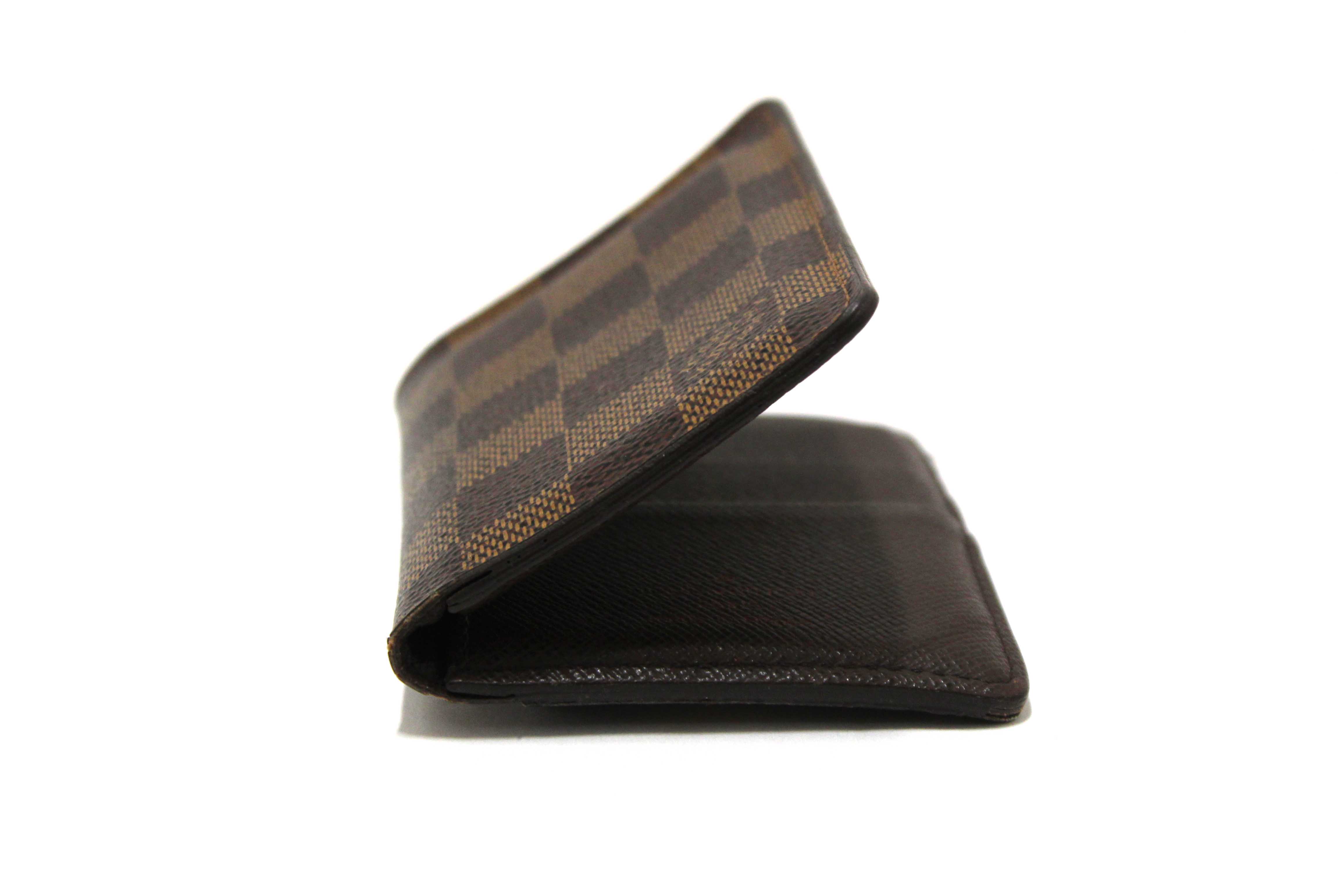 Authentic Louis Vuitton Damier Ebene Canvas Pocket Organizer