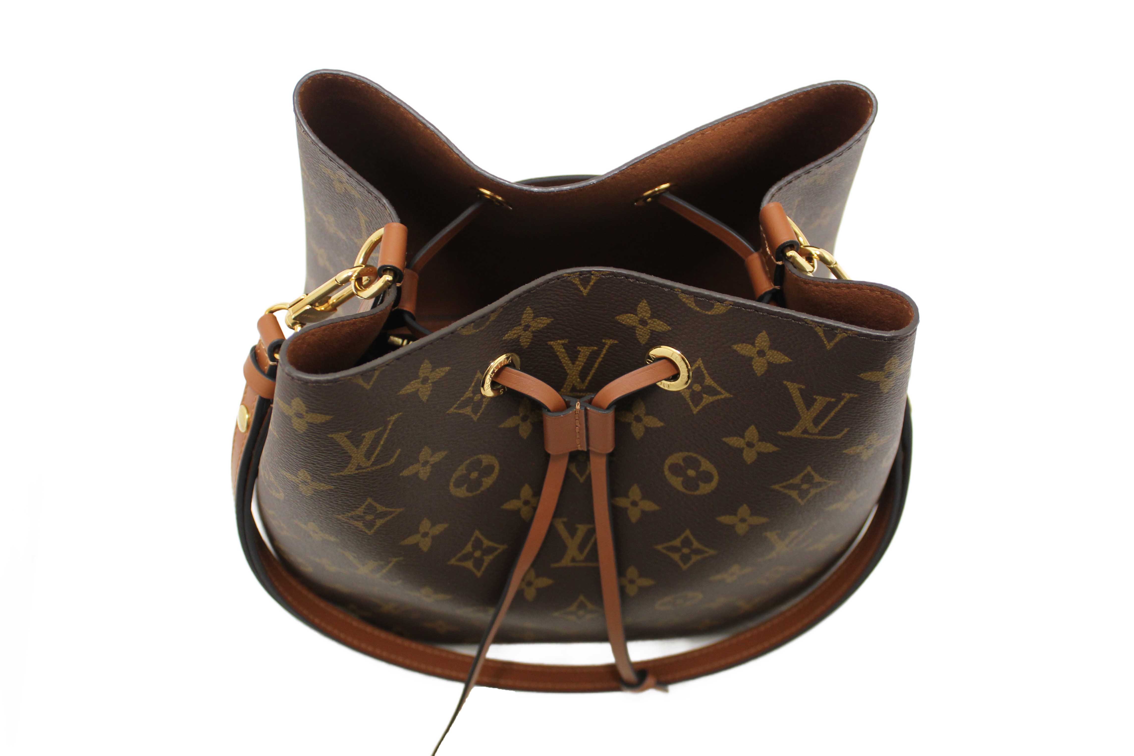 Authentic Louis Vuitton Classic Monogram Brown NeoNoe Shoulder Bag