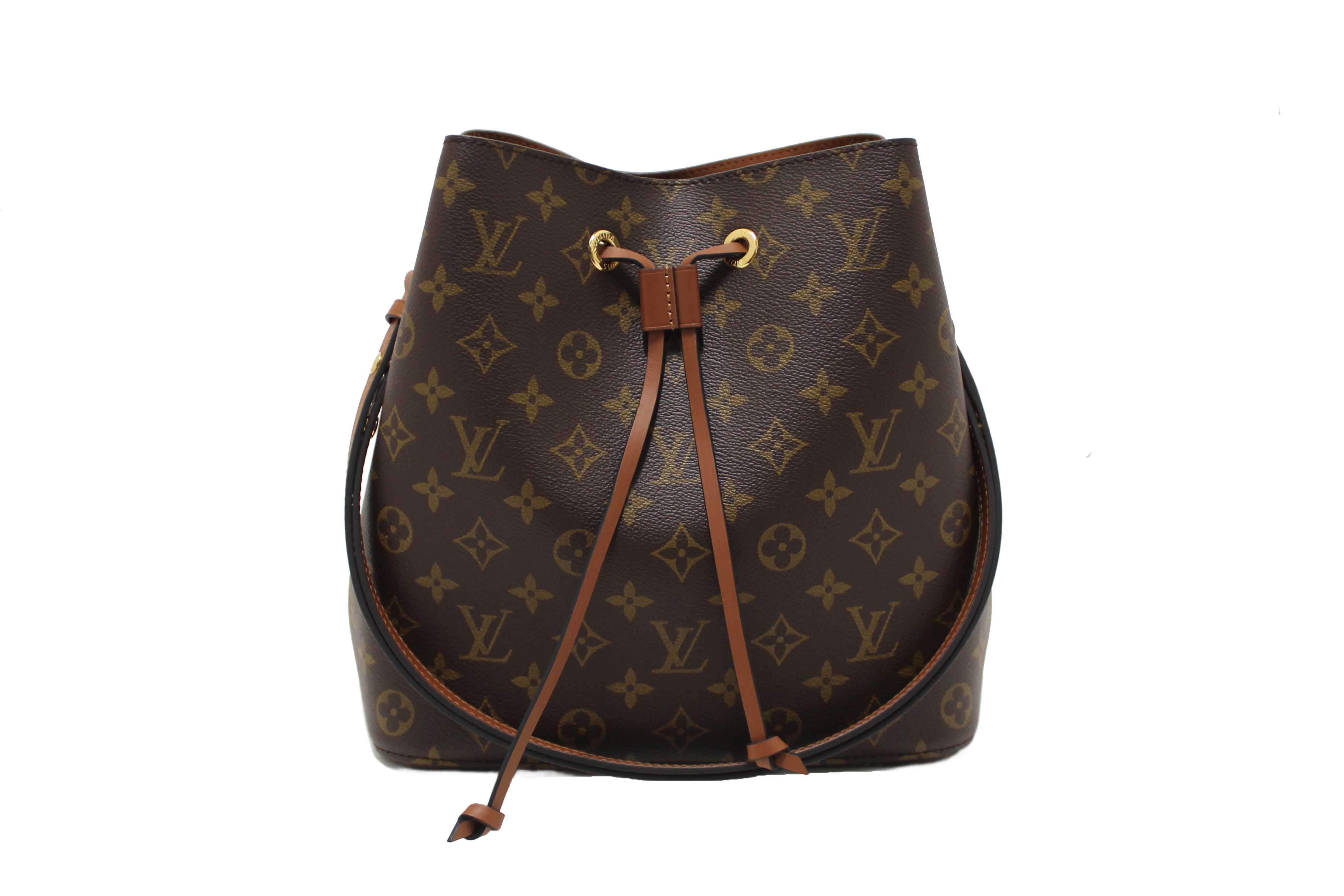 Authentic Louis Vuitton Classic Monogram Brown NeoNoe Shoulder Bag