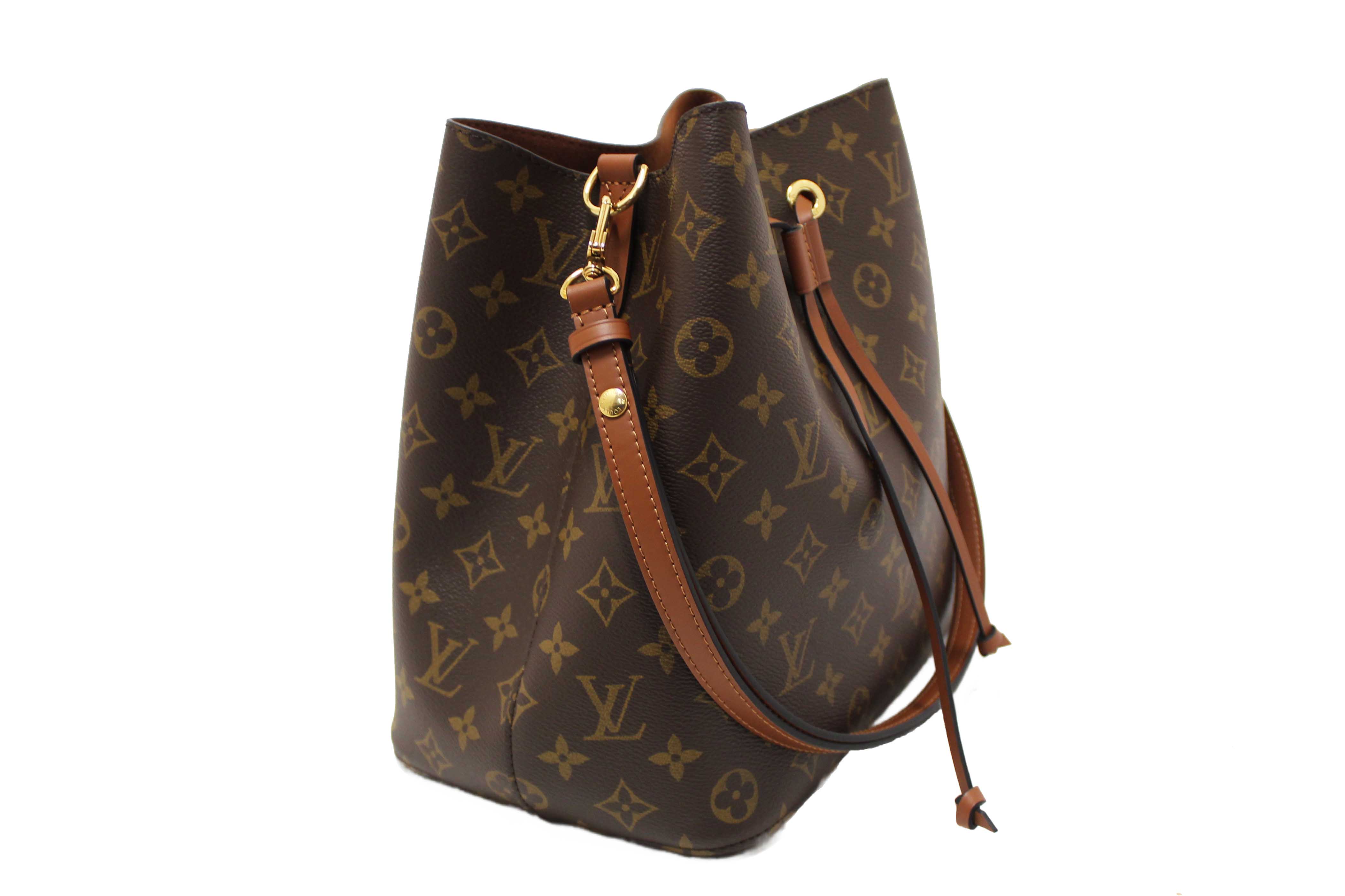 Authentic Louis Vuitton Classic Monogram Brown NeoNoe Shoulder Bag