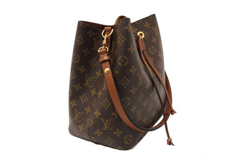 Authentic Louis Vuitton Classic Monogram Brown NeoNoe Shoulder Bag