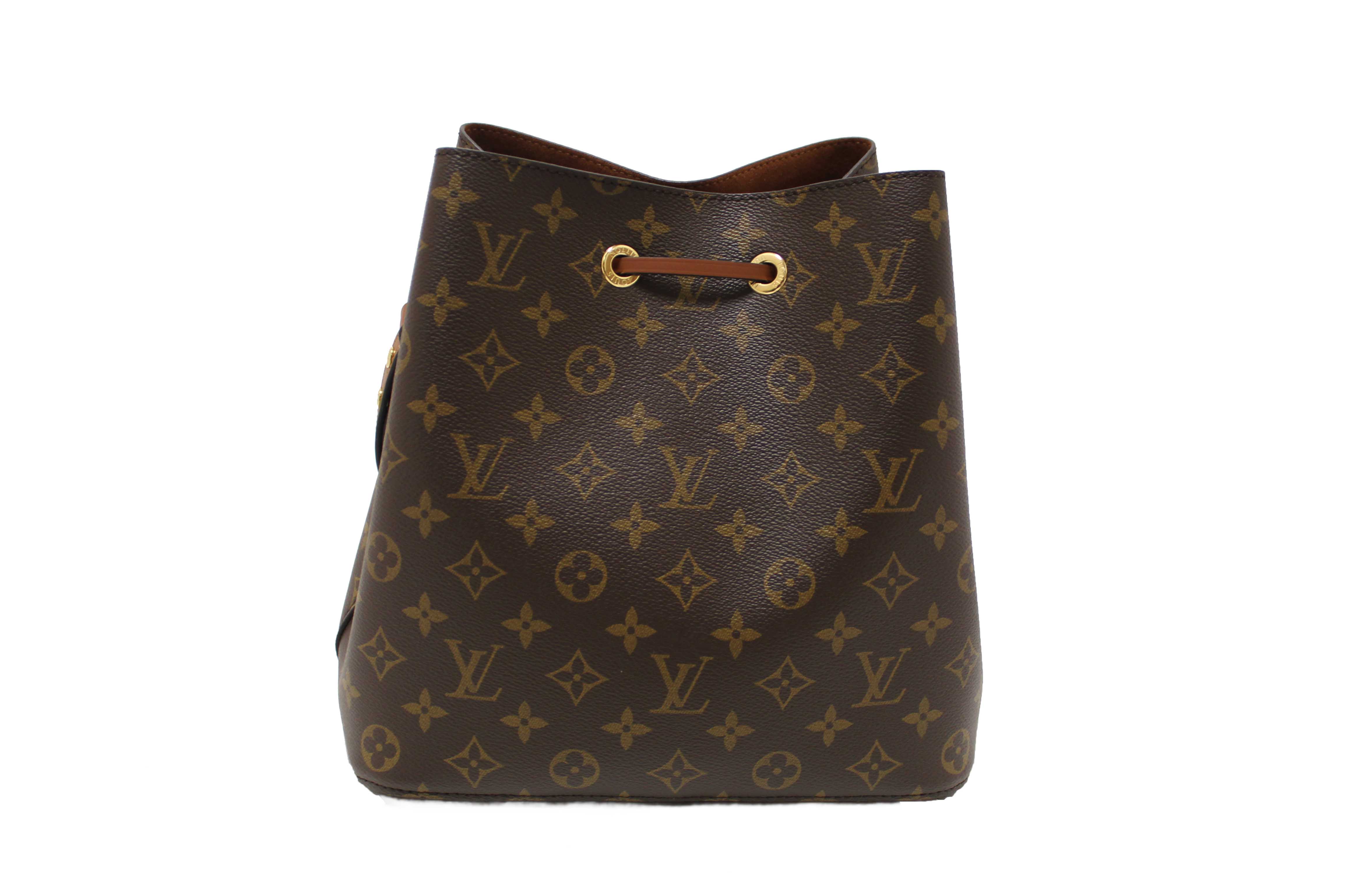 Authentic Louis Vuitton Classic Monogram Brown NeoNoe Shoulder Bag