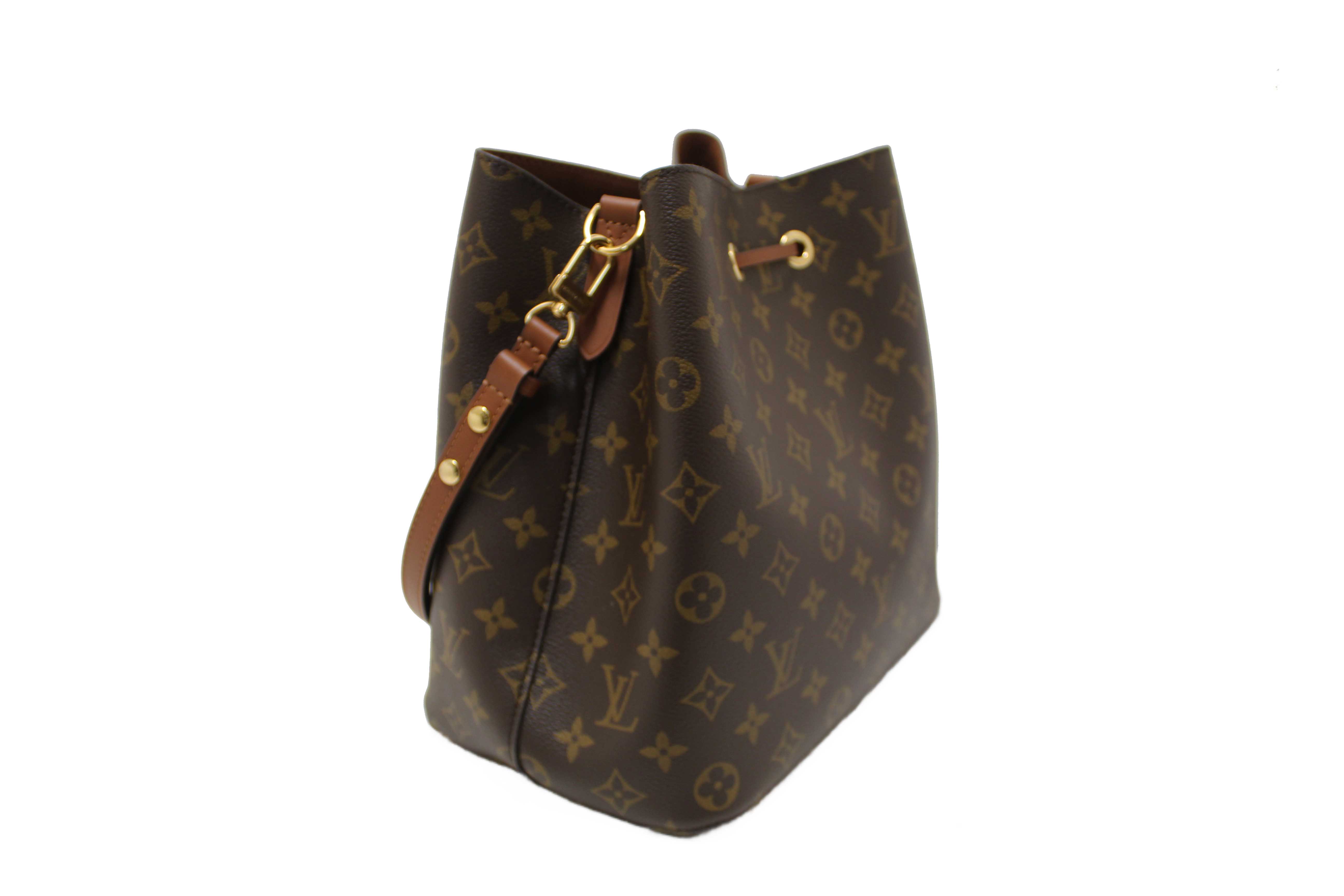 Authentic Louis Vuitton Classic Monogram Brown NeoNoe Shoulder Bag