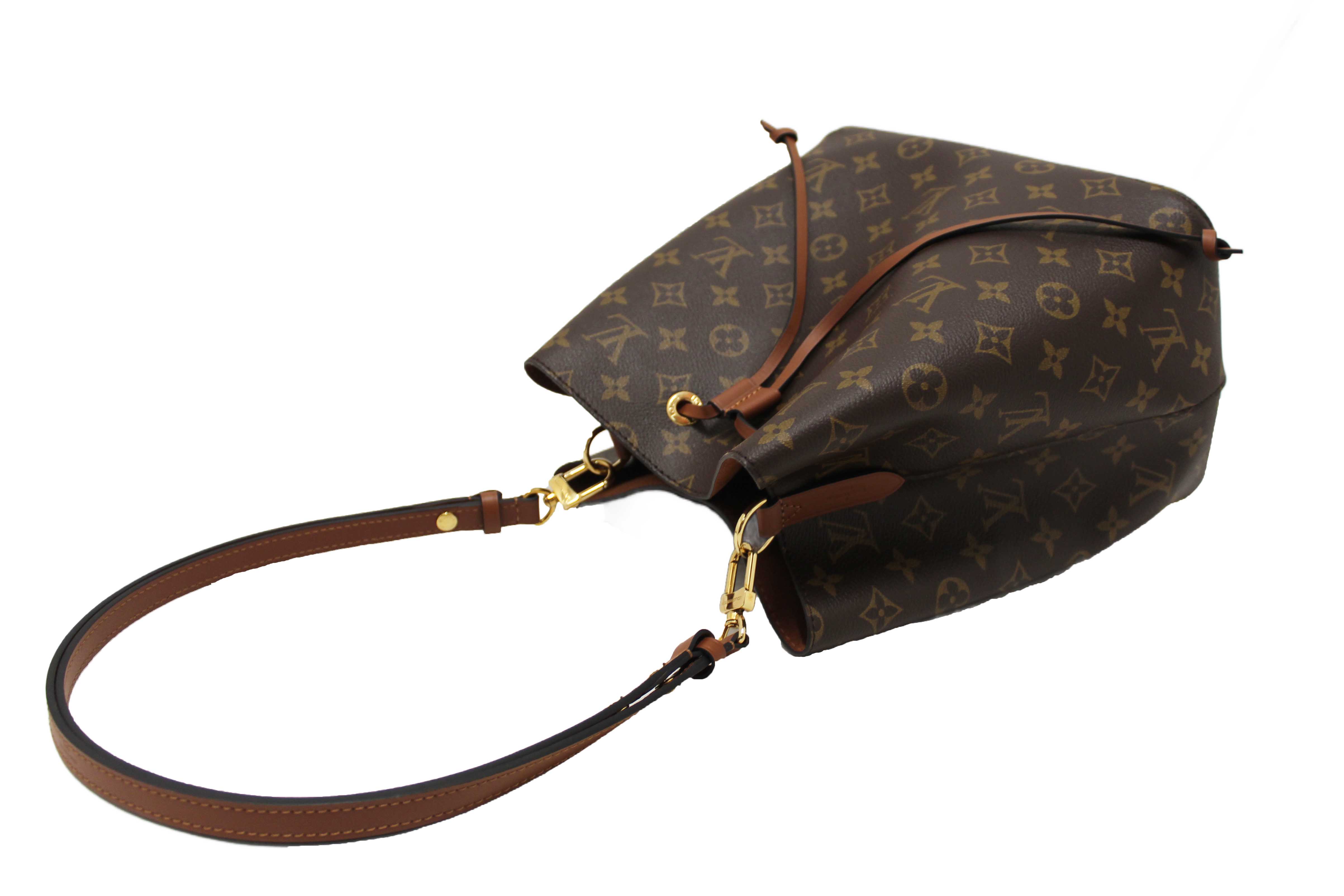 Authentic Louis Vuitton Classic Monogram Brown NeoNoe Shoulder Bag