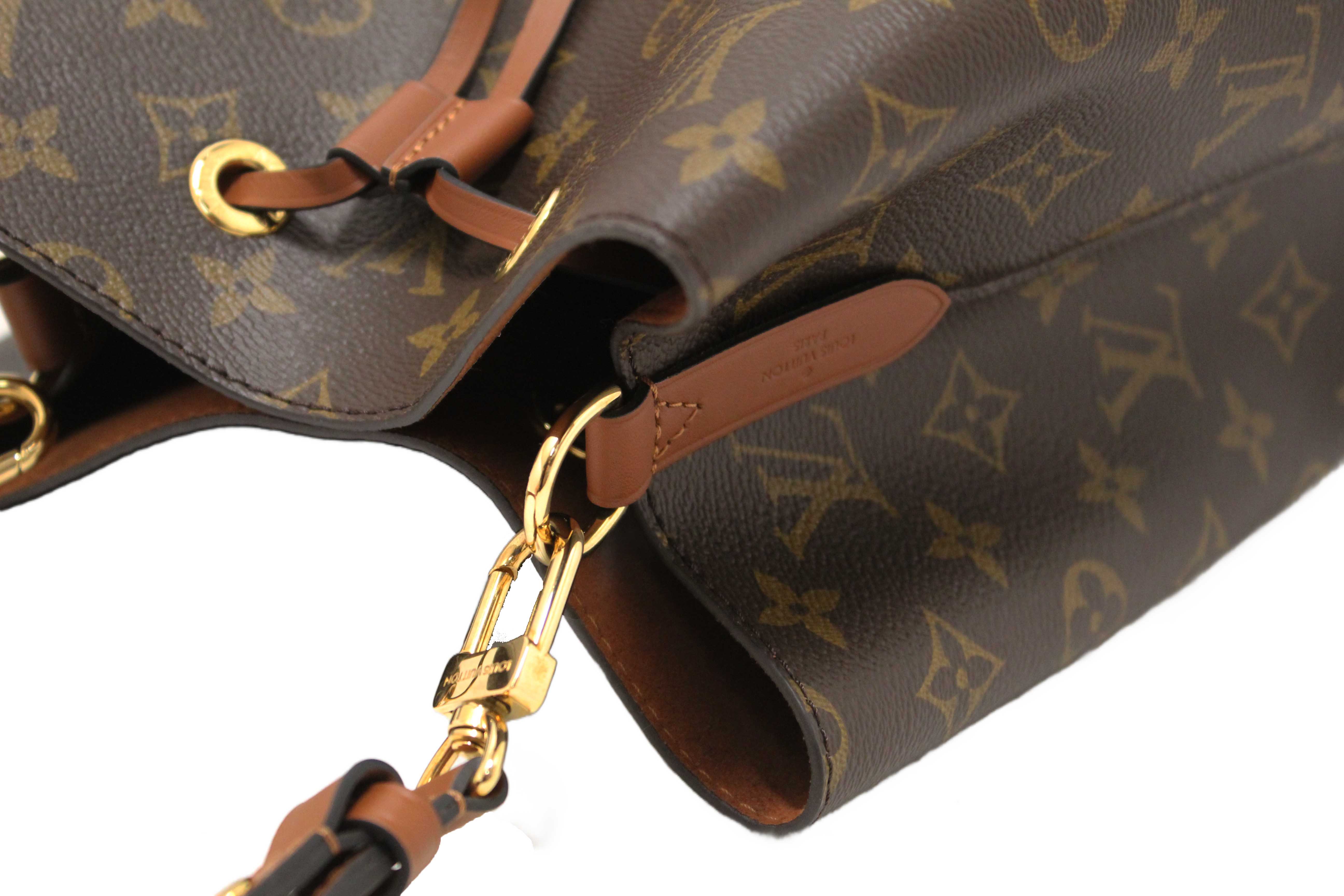 Authentic Louis Vuitton Classic Monogram Brown NeoNoe Shoulder Bag