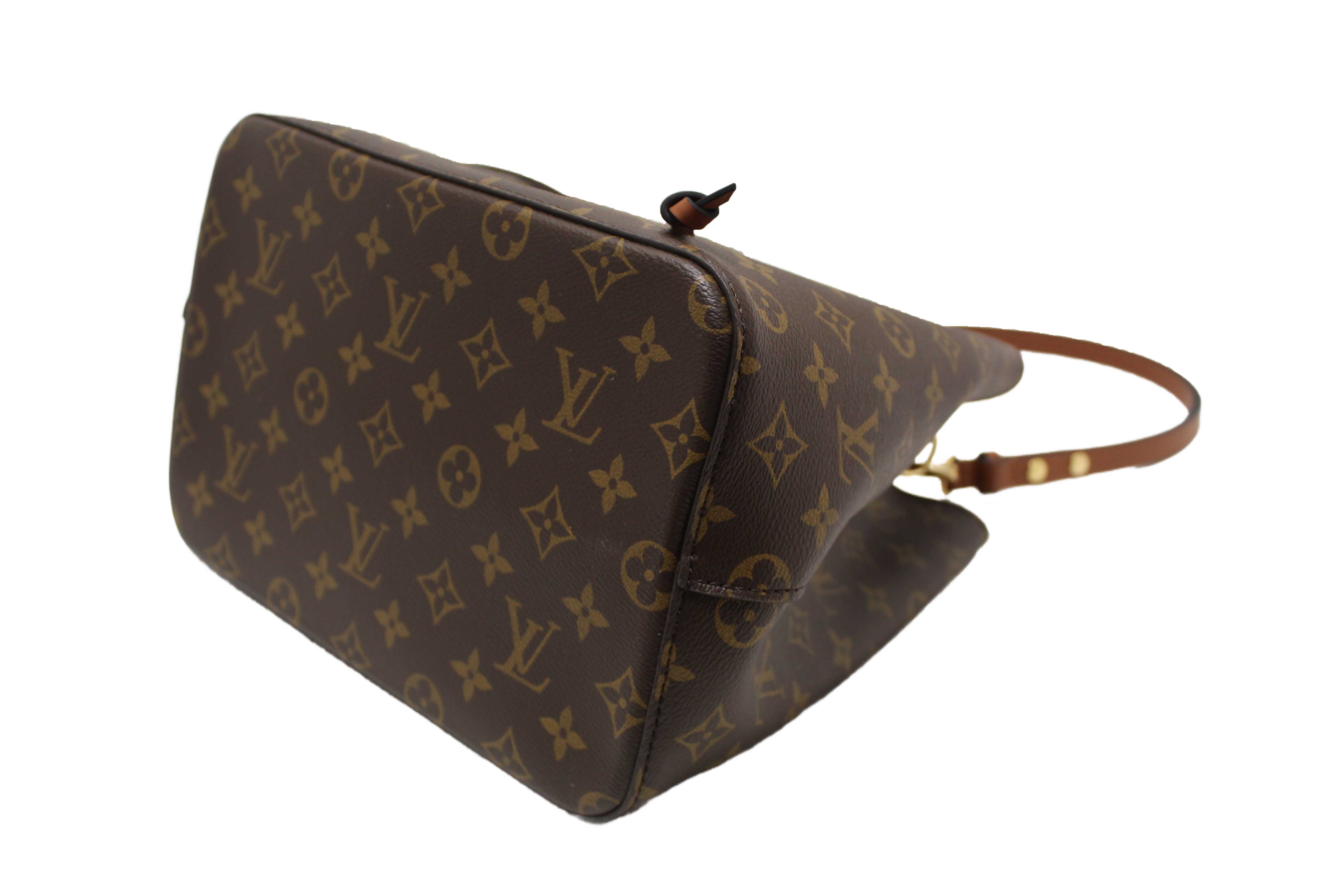 Authentic Louis Vuitton Classic Monogram Brown NeoNoe Shoulder Bag
