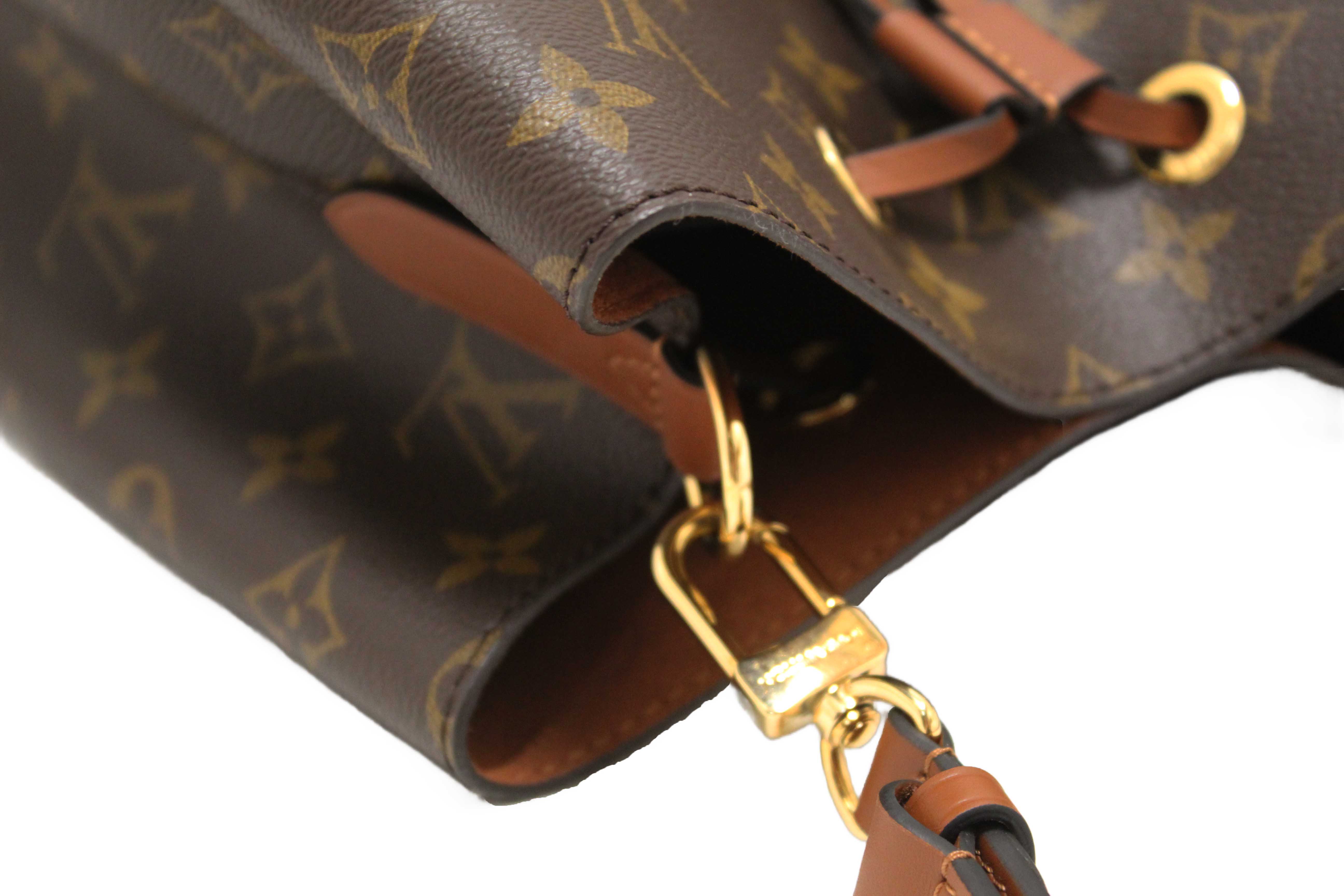 Authentic Louis Vuitton Classic Monogram Brown NeoNoe Shoulder Bag