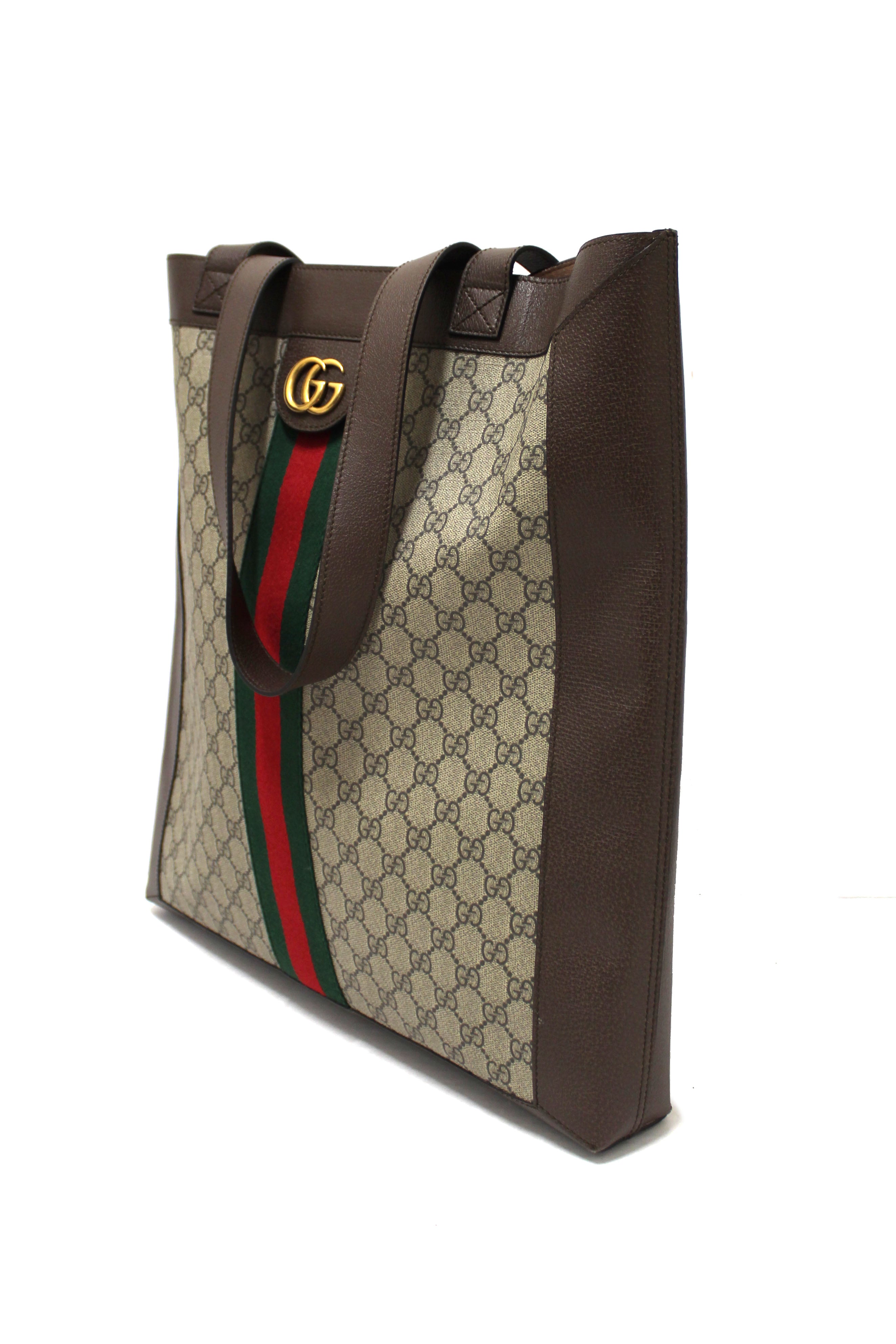 Authentic Gucci Ophidia Soft GG Supreme Large Tote Bag 519335