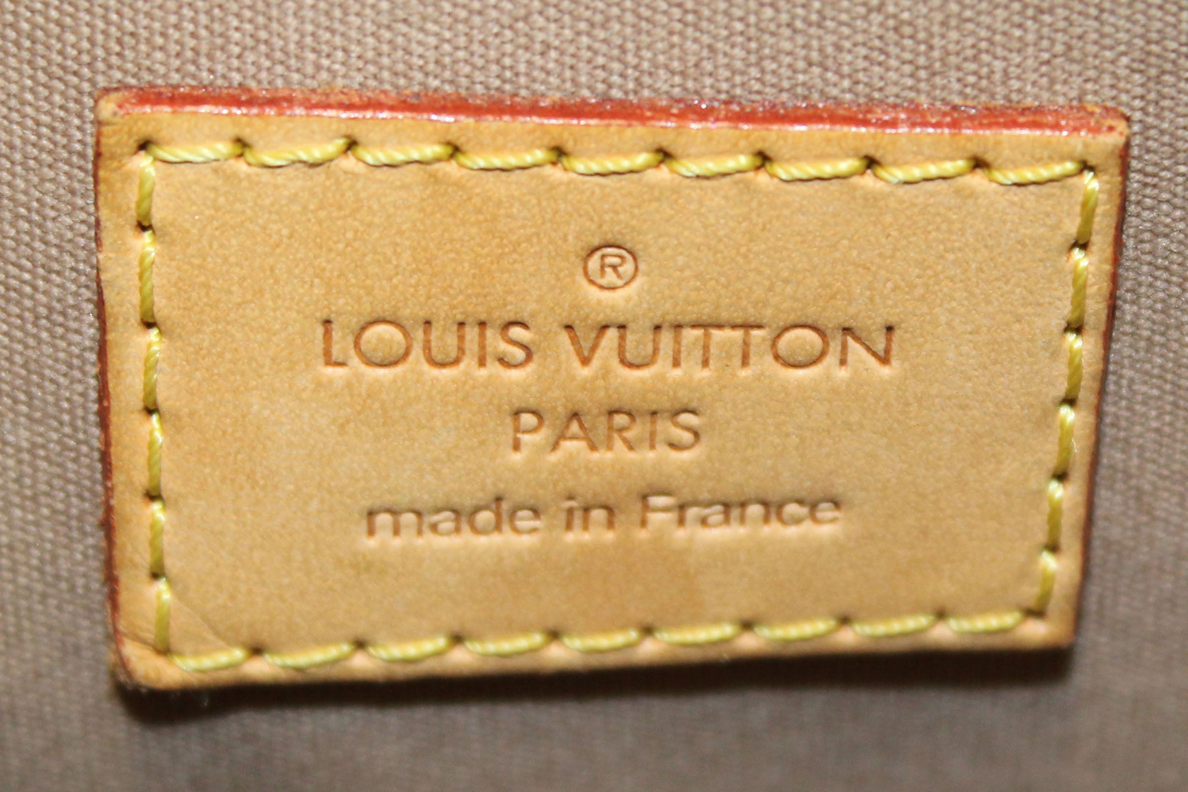 Alma leather handbag Louis Vuitton Camel in Leather - 34273071