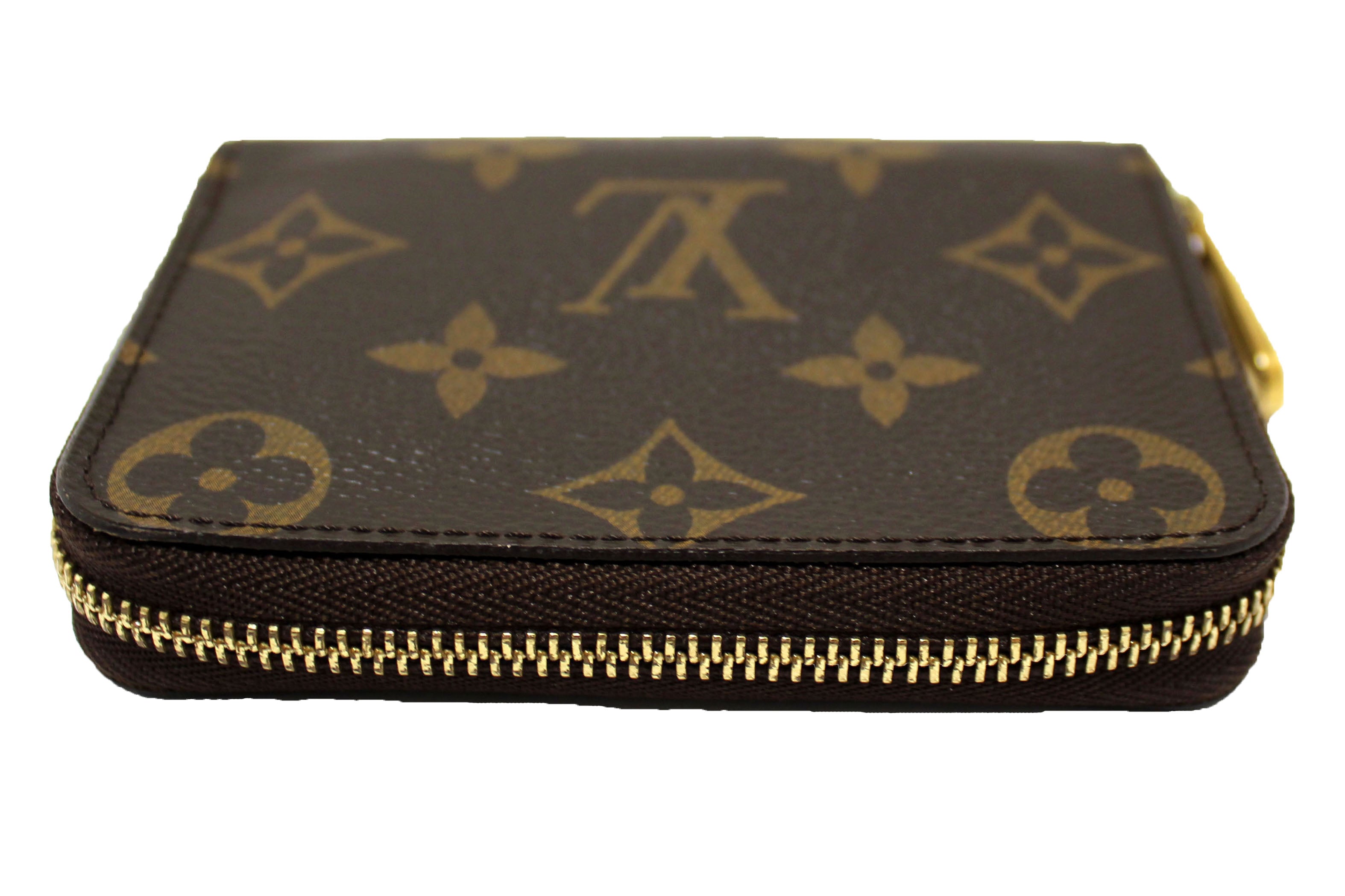 Authentic Louis Vuitton Classic Monogram Zippy Coin Purse