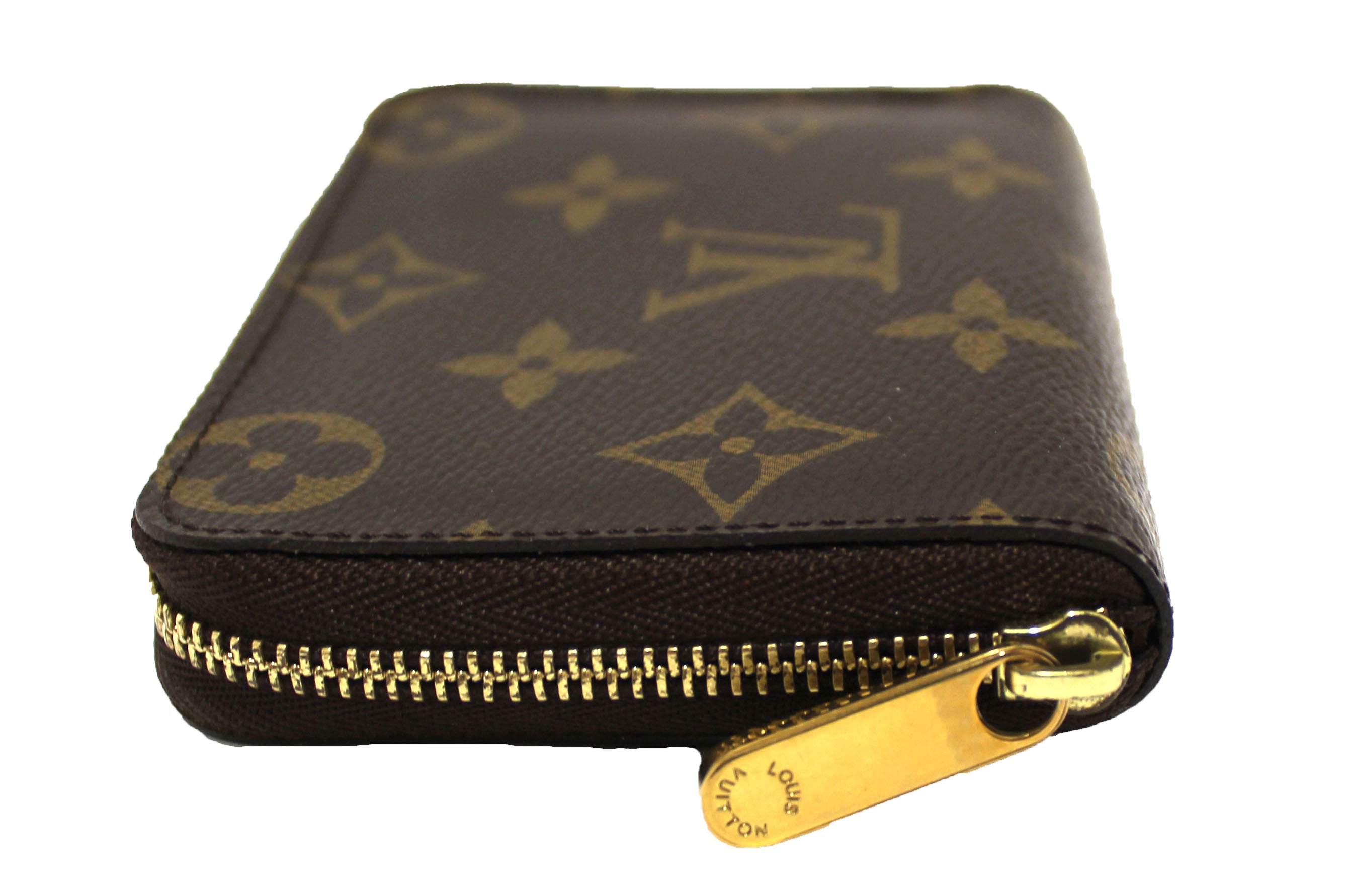 Authentic Louis Vuitton Classic Monogram Zippy Coin Purse