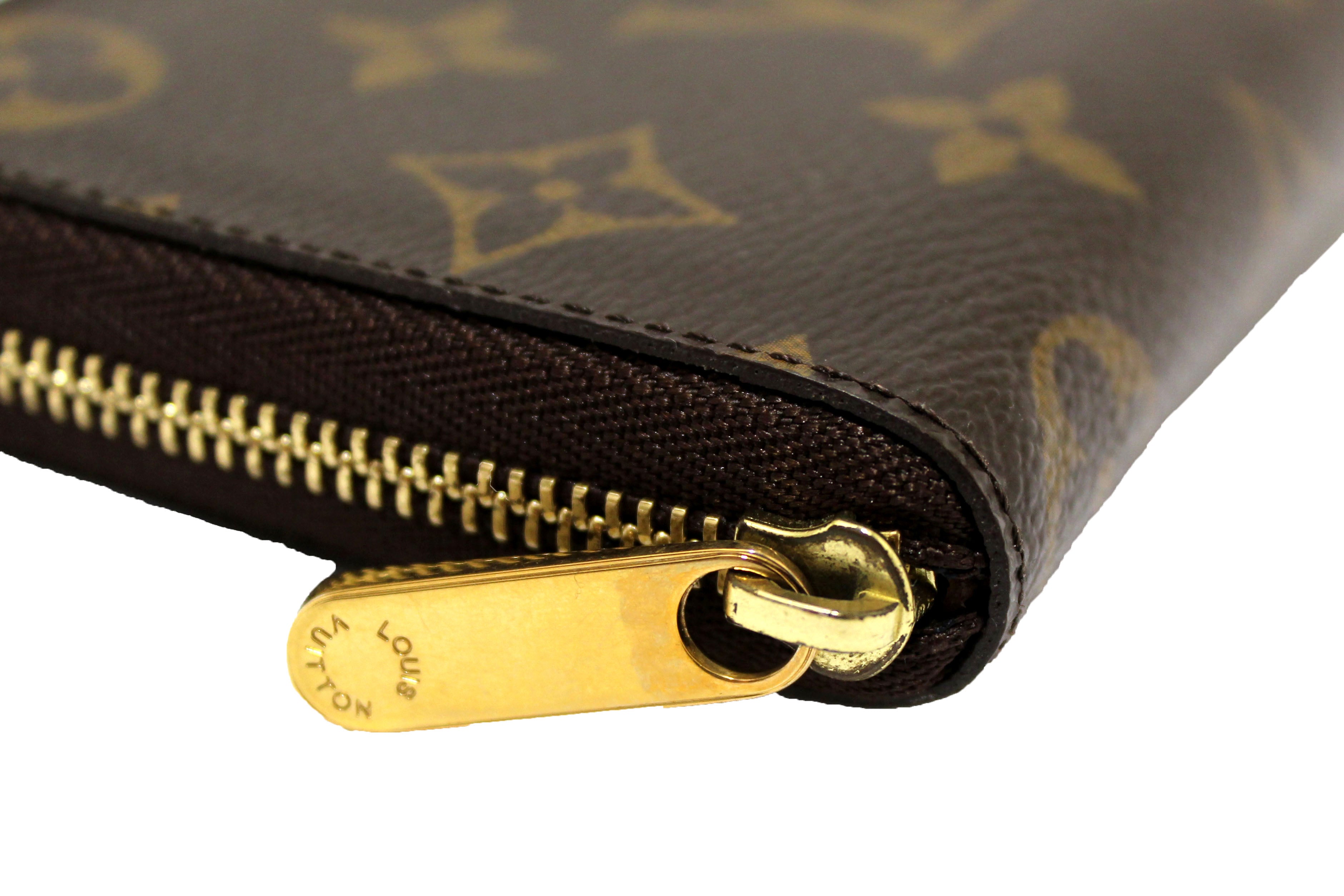 Authentic Louis Vuitton Classic Monogram Zippy Coin Purse