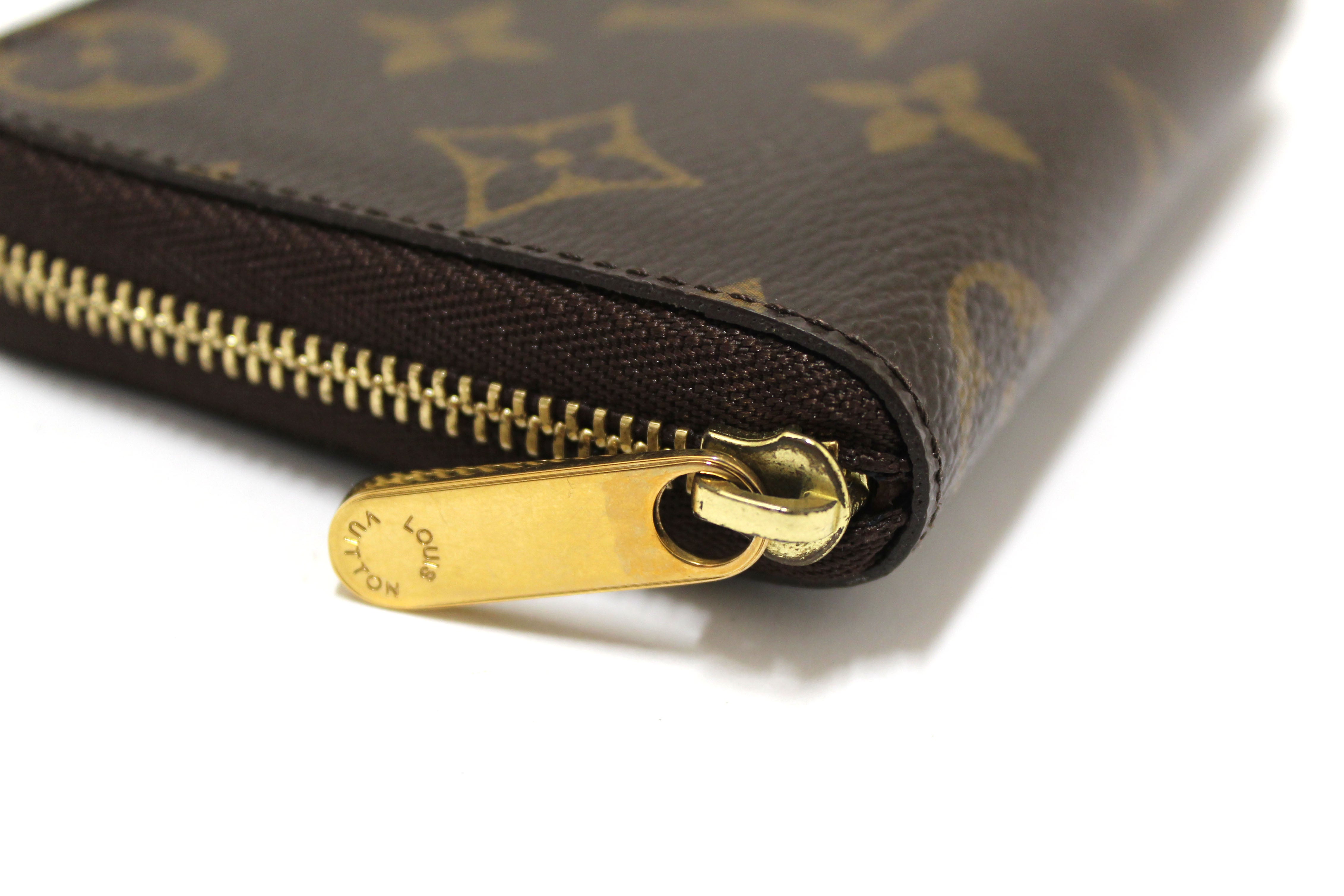 Authentic Louis Vuitton Classic Monogram Zippy Coin Purse