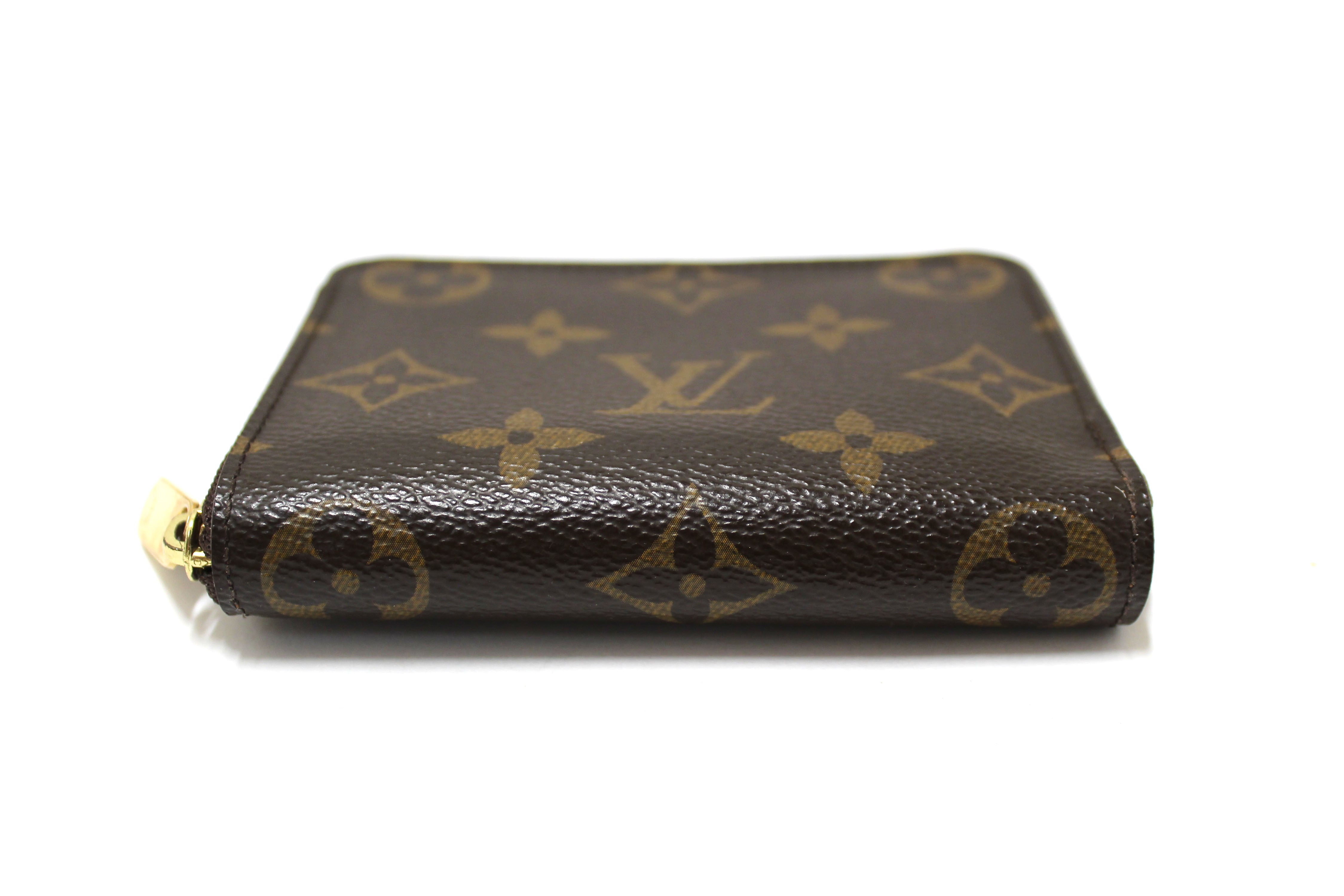 Authentic Louis Vuitton Classic Monogram Zippy Coin Purse