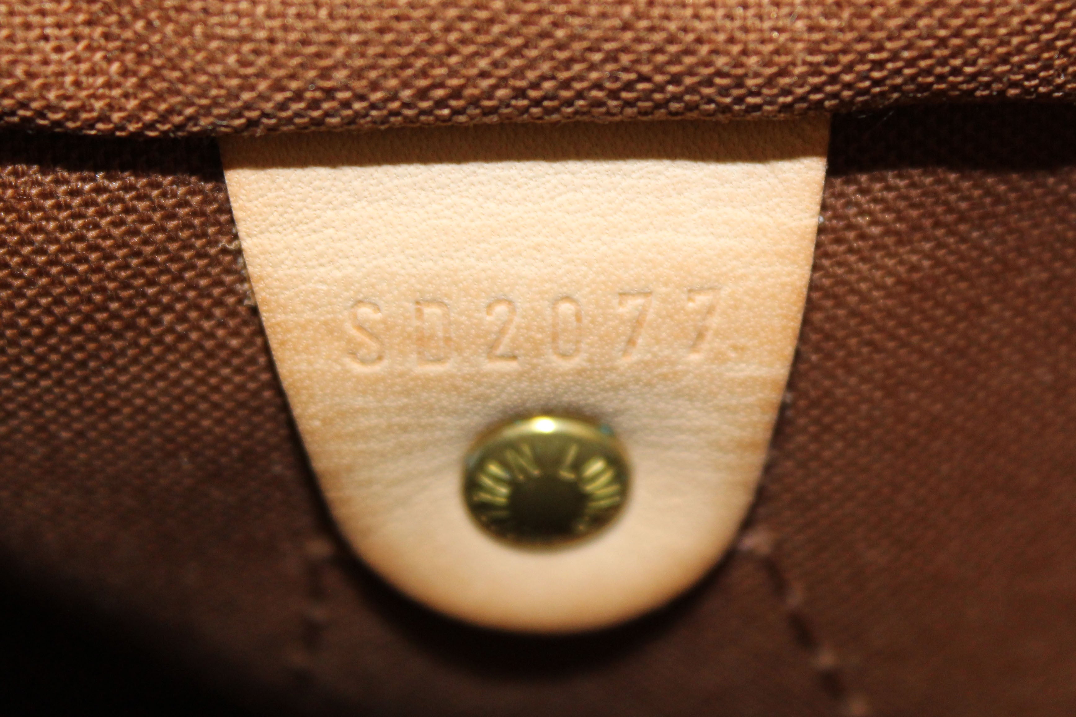 Auth Louis Vuitton Vintage Monogram Speedy 25 Hand Bag 0K180010n"