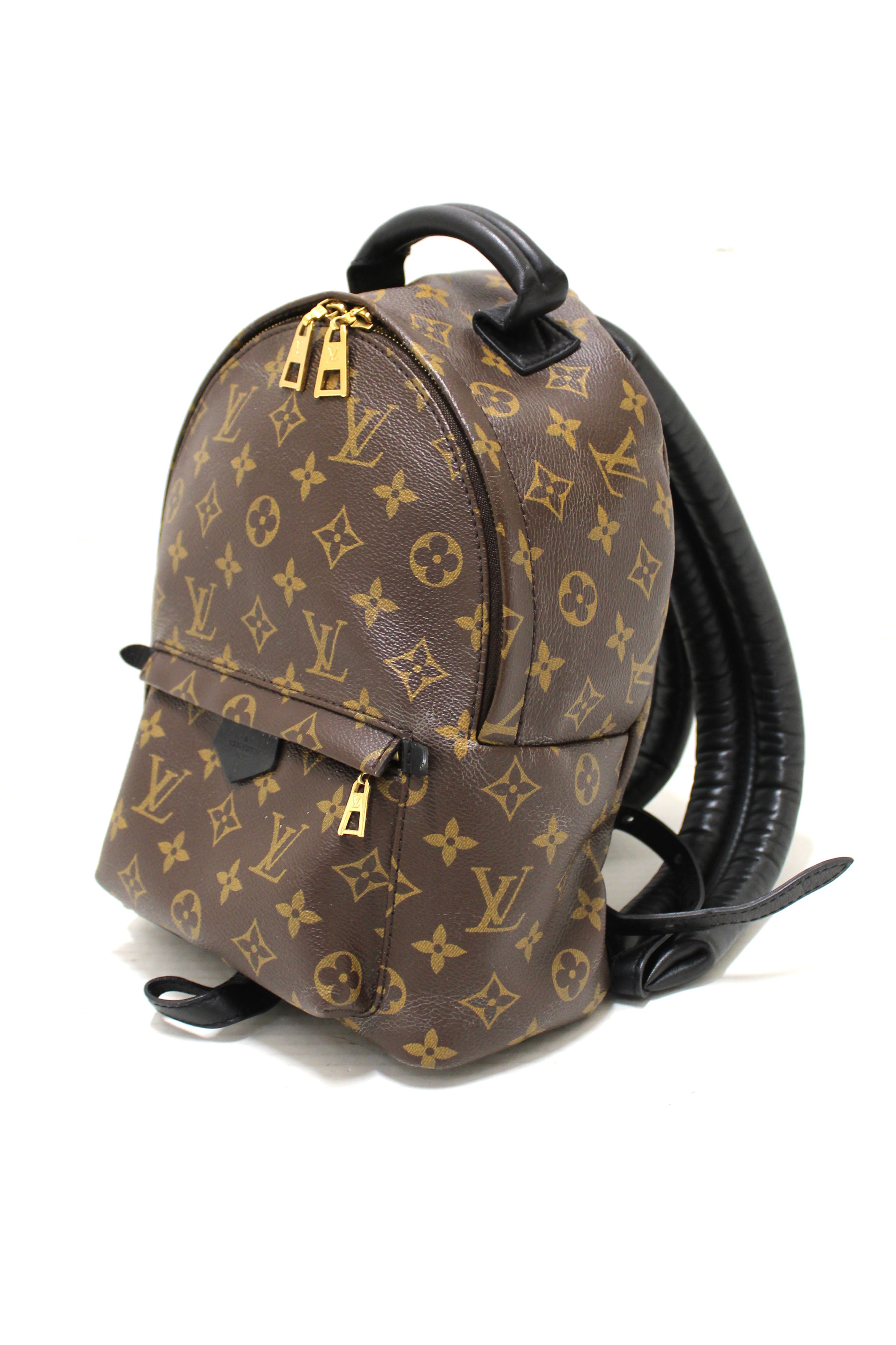 Authentic Louis Vuitton Classic Monogram Palm Springs PM Backpack – Paris Station Shop Authentic Louis Vuitton Classic Monogram Palm Springs PM Backpack – Paris Station Shop