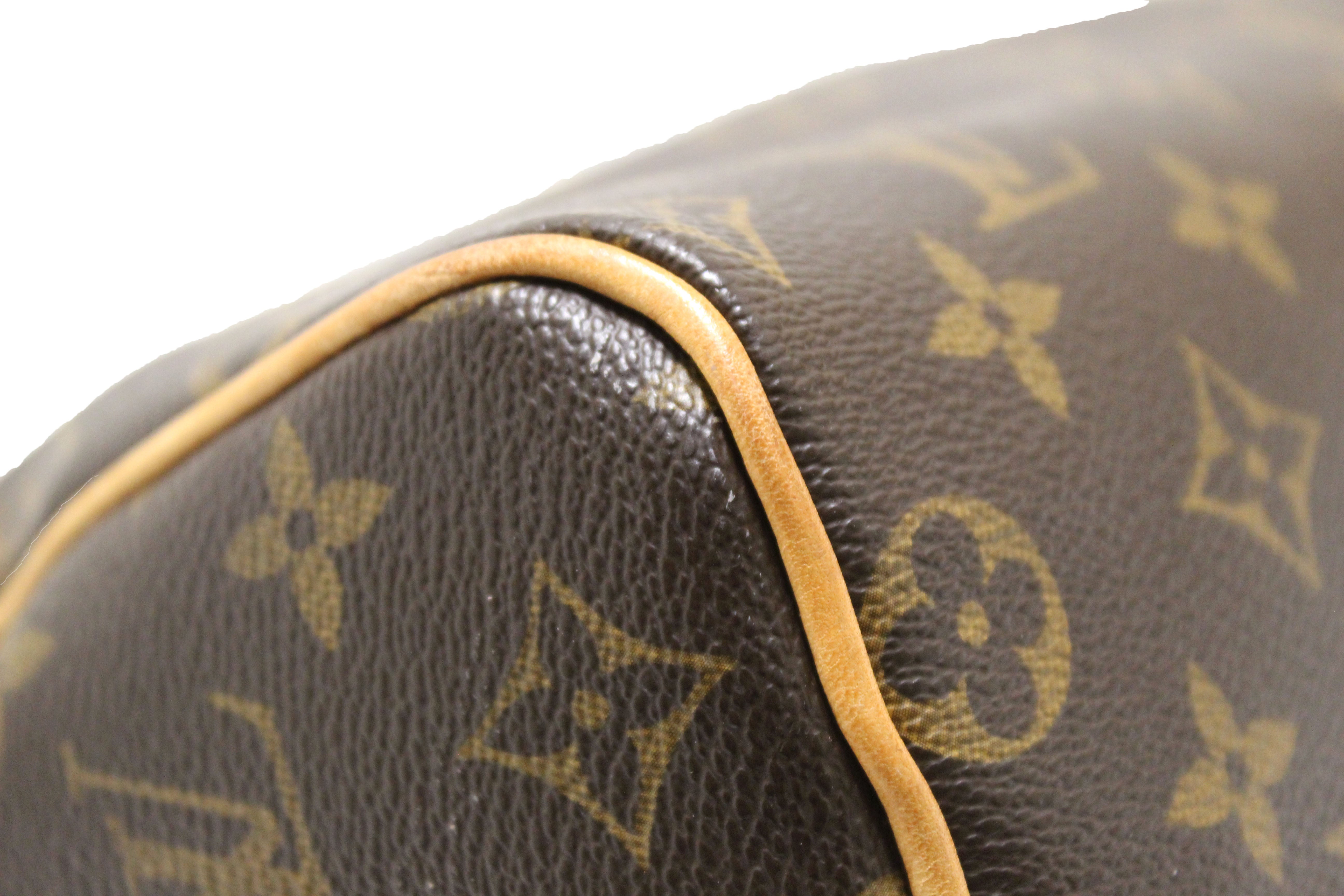 Auth Louis Vuitton Vintage Monogram Speedy 25 Hand Bag 0K180010n