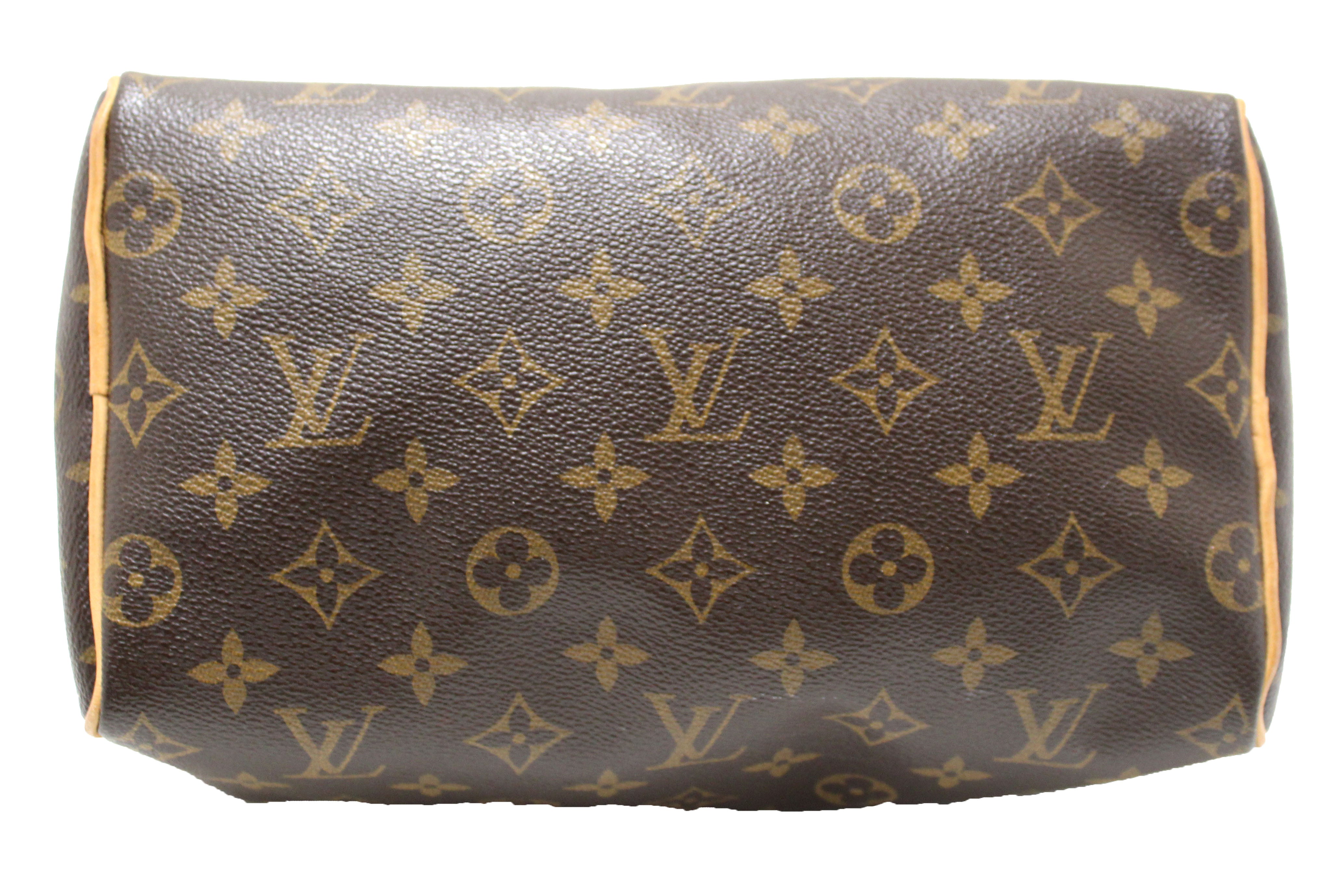 Authentic Louis Vuitton Classic Monogram Speedy 25 Handbag – Paris