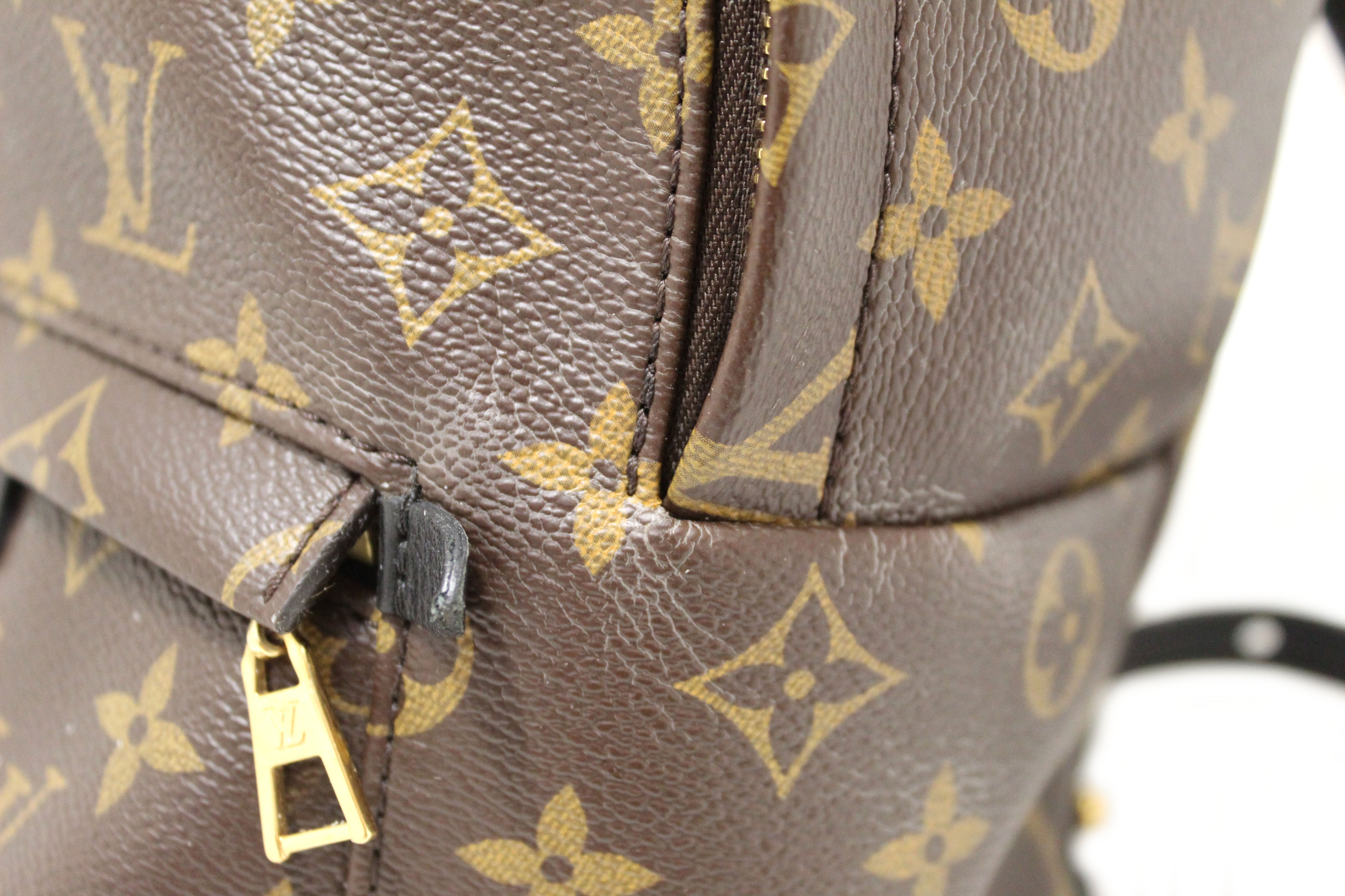 Authentic Louis Vuitton Classic Monogram Palm Springs PM Backpack