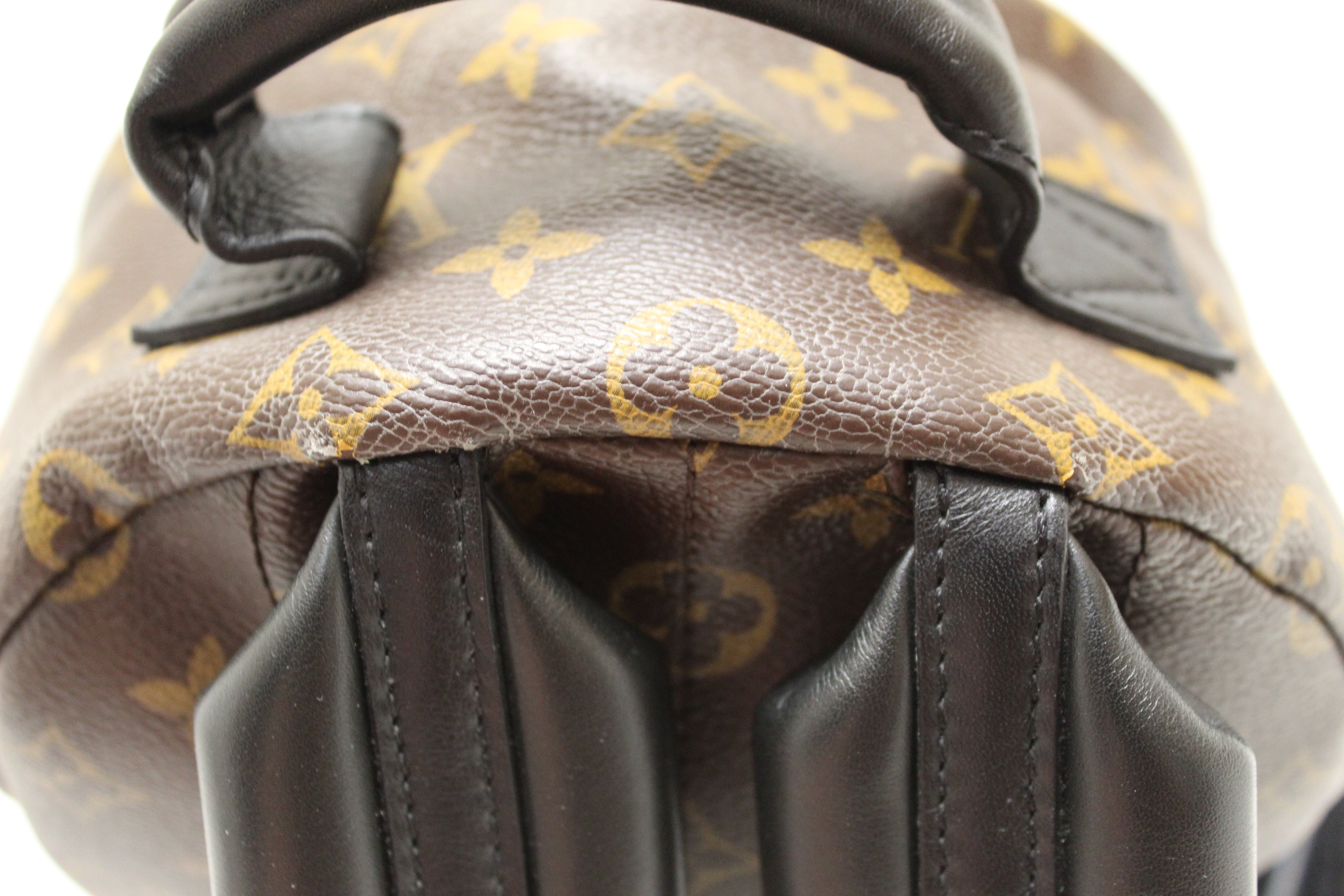 Authentic Louis Vuitton Classic Monogram Palm Springs PM Backpack