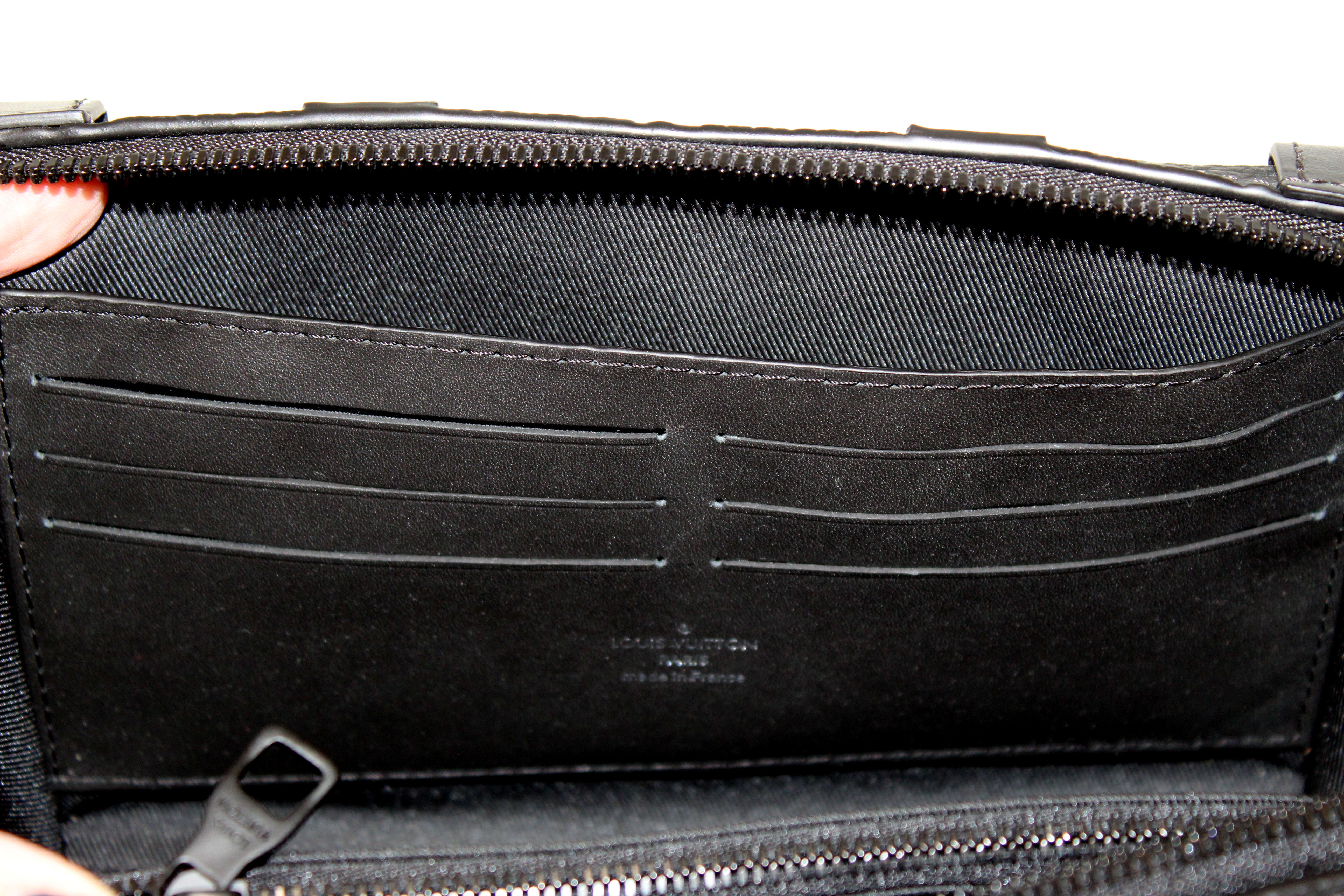 Louis Vuitton Soft Trunk Wallet Eclipse Monogram Eclipse