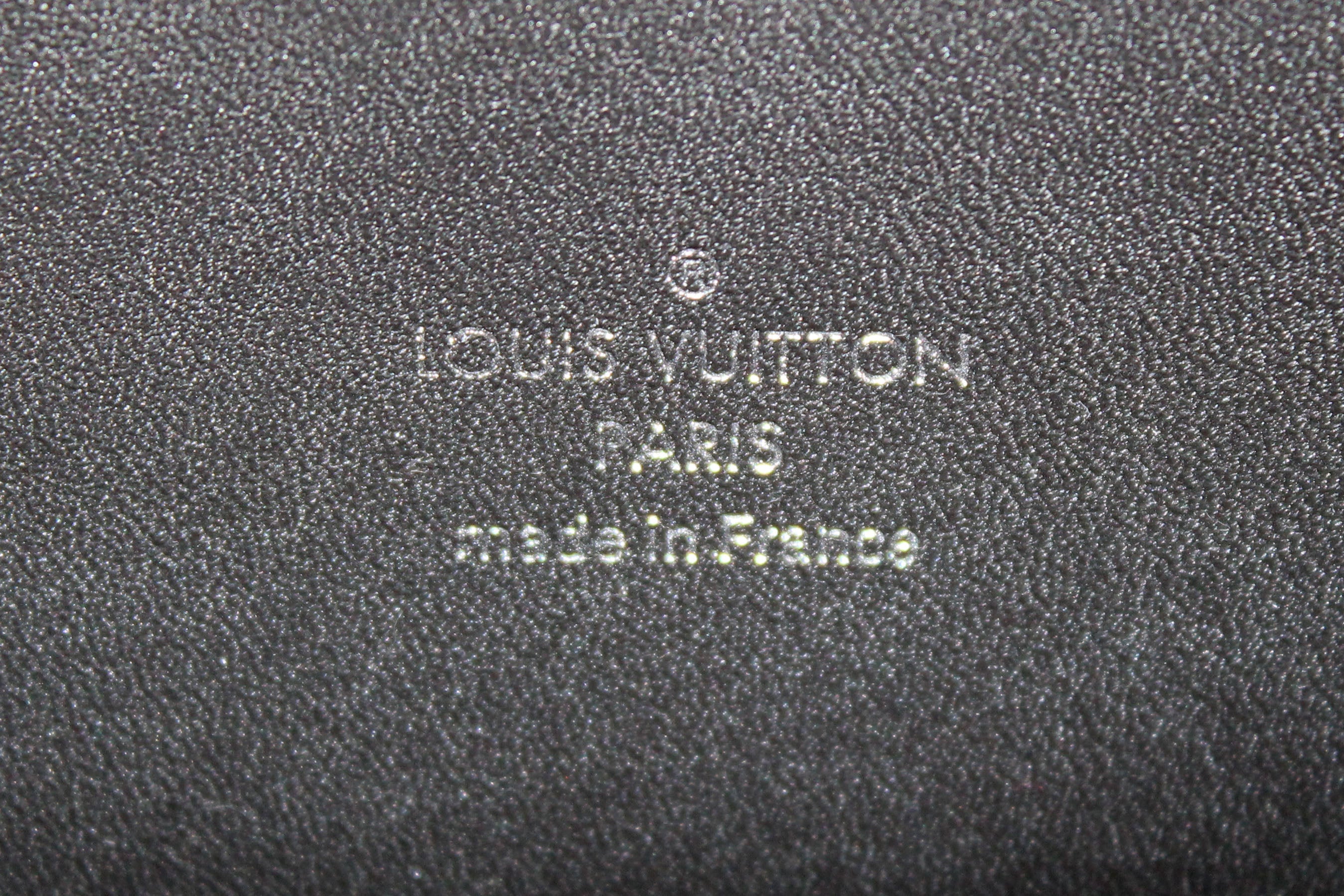 Louis Vuitton Black Monogram Embossed Taurillon Leather Soft Trunk Wallet, myGemma, QA