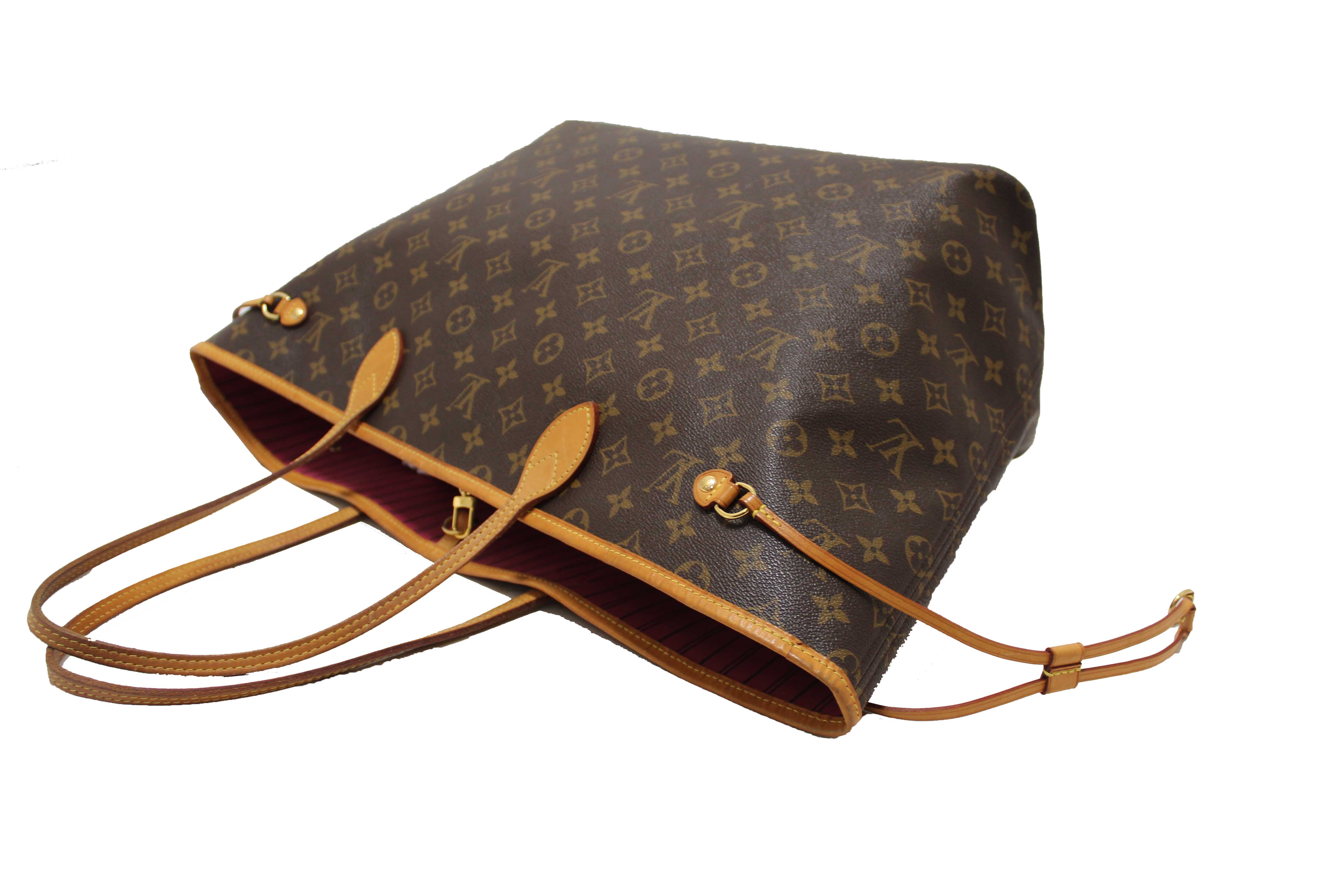 Authentic Louis Vuitton Classic Monogram Neverfull GM Tote Shoulder Bag