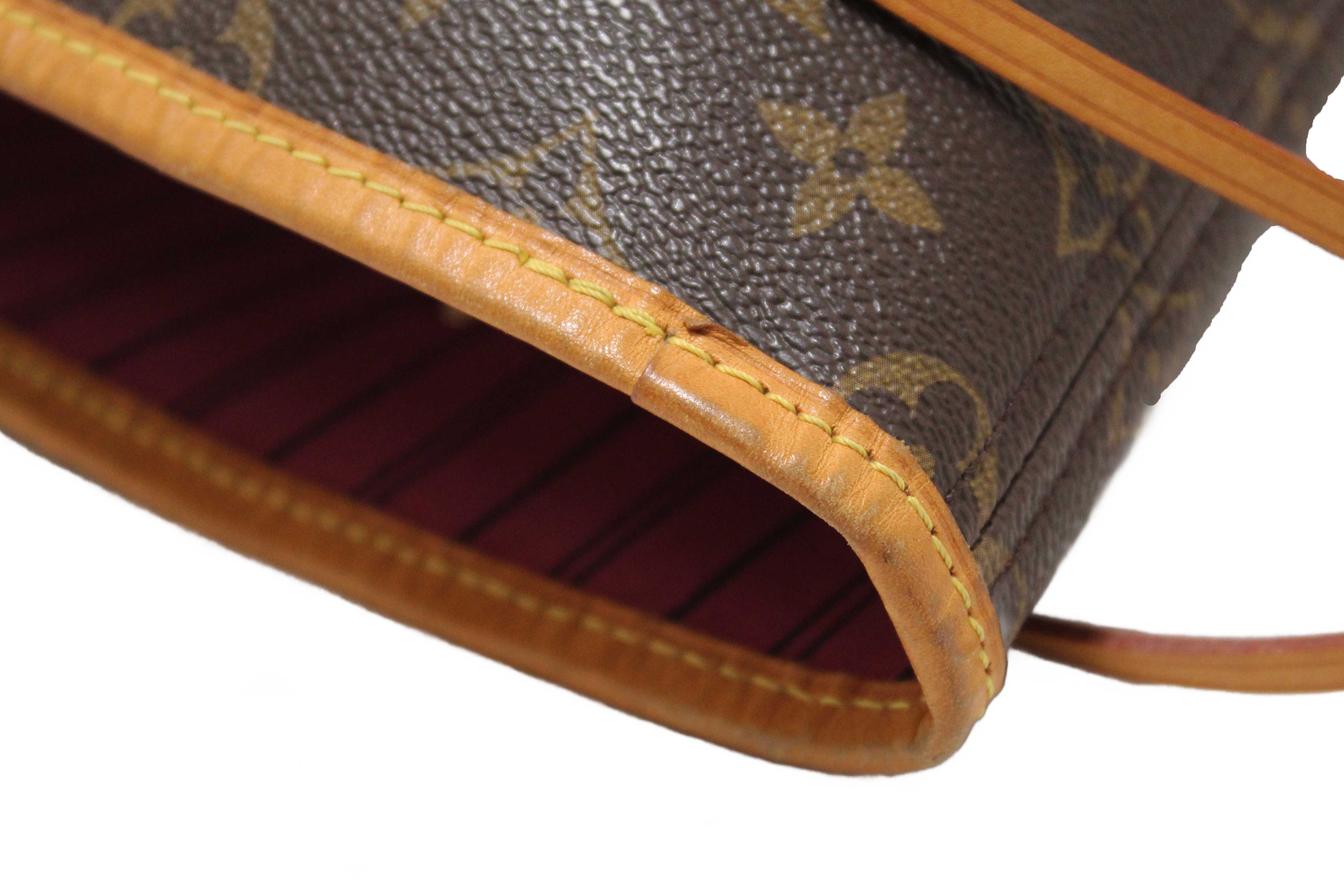 Authentic Louis Vuitton Classic Monogram Neverfull GM Tote Shoulder Bag