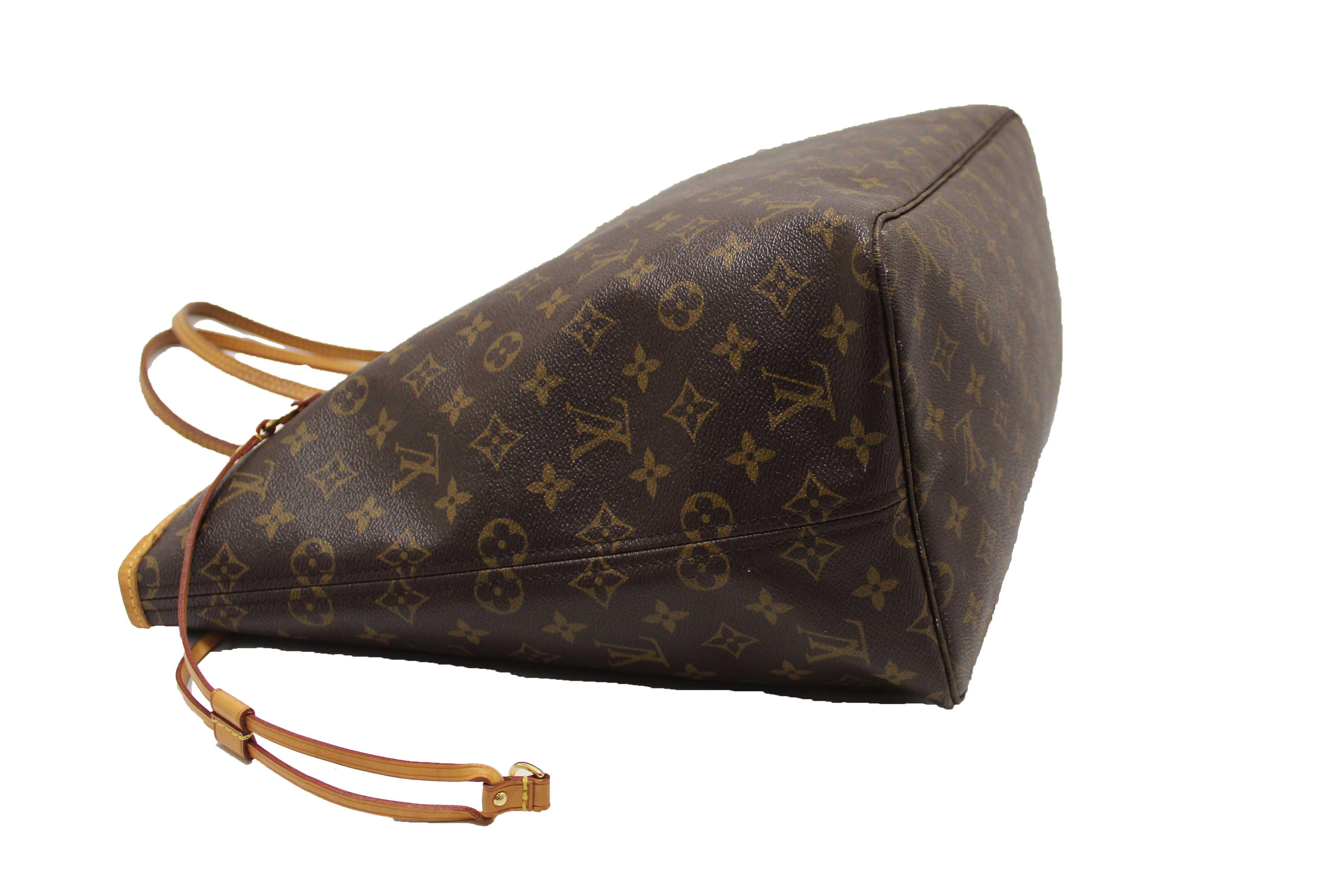 Authentic Louis Vuitton Classic Monogram Neverfull GM Tote Shoulder Bag