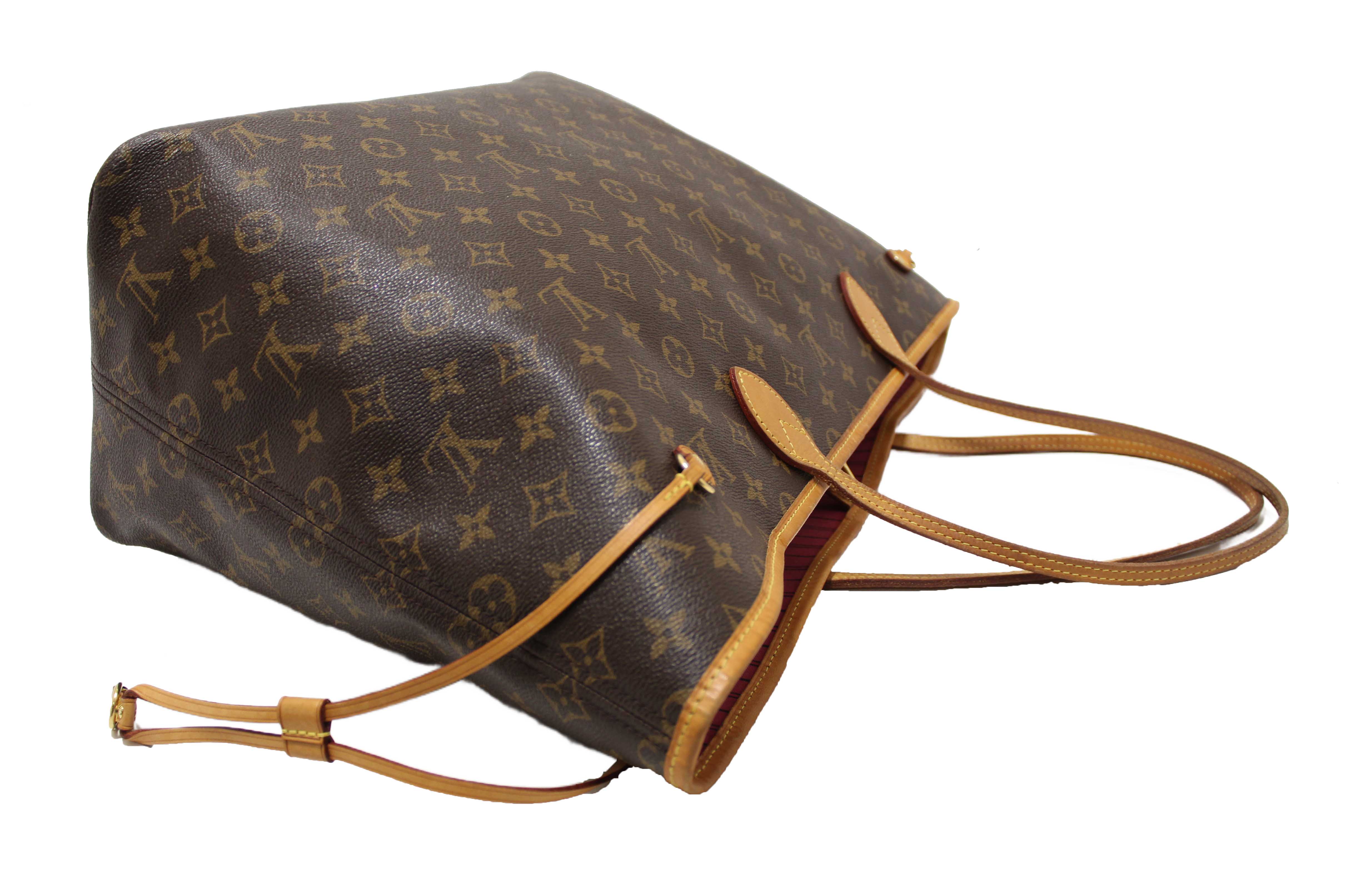 Authentic Louis Vuitton Classic Monogram Neverfull GM Tote Shoulder Bag