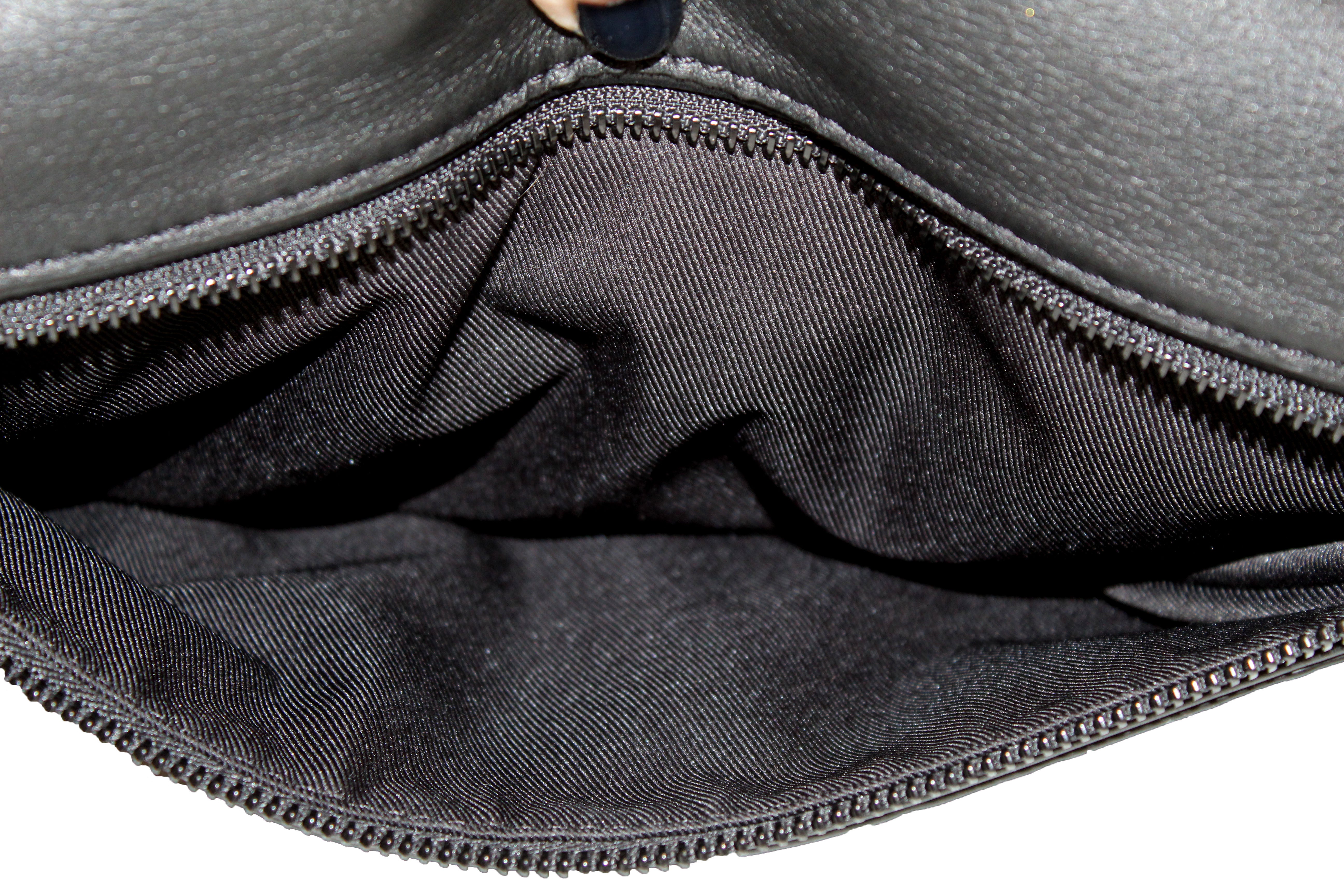 Authentic NEW Louis Vuitton Black Monogram Shadow Calf Leather Discove –  Paris Station Shop