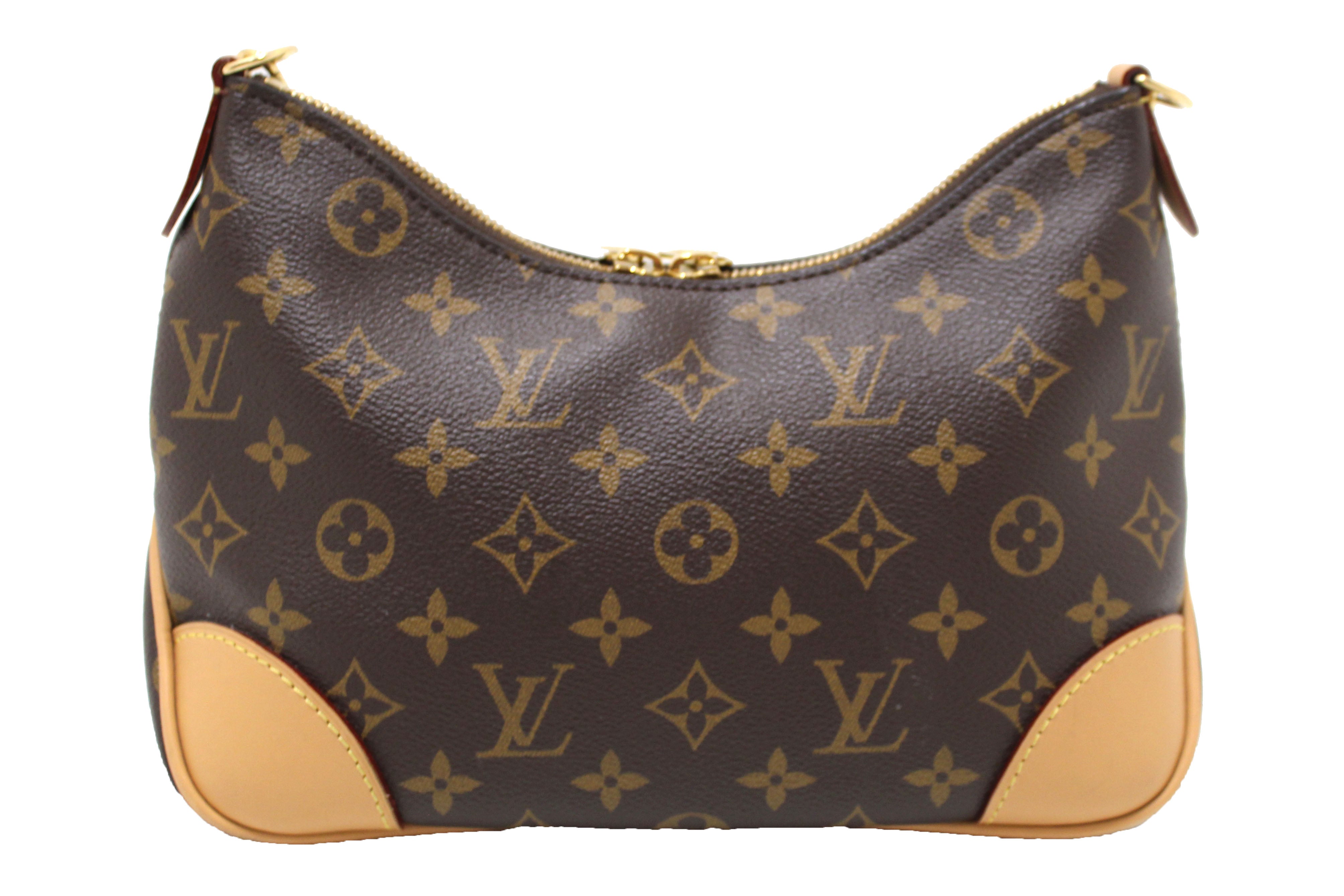 Vintage Louis Vuitton Monogram Boulogne Zip Hobo Bag LV 