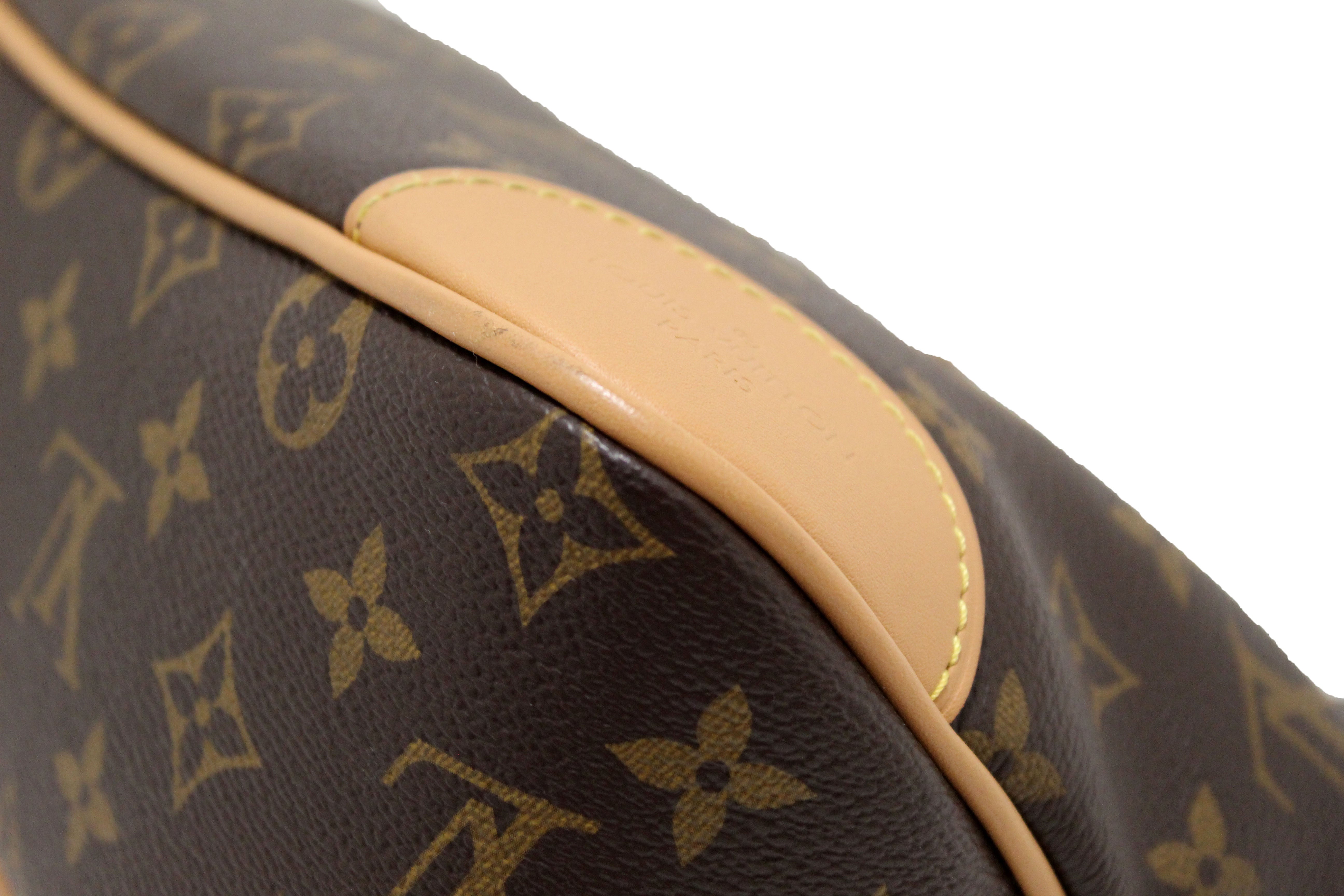 Auth Louis Vuitton Monogram Mini Boulogne Shoulder Cross Bag M95225 Brown  J5215