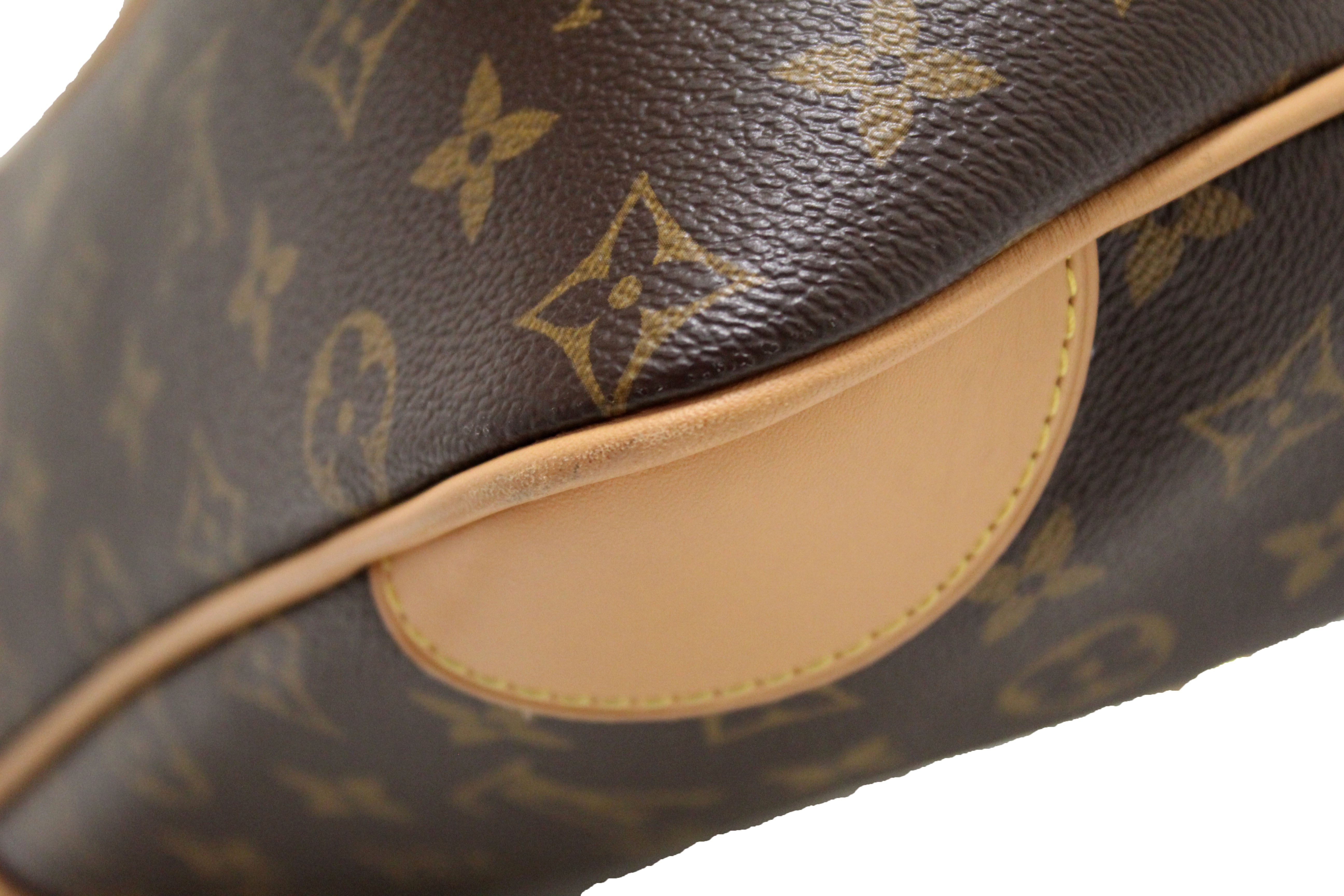 Authentic Louis Vuitton Classic Monogram Boulogne Shoulder/Crossbody Bag